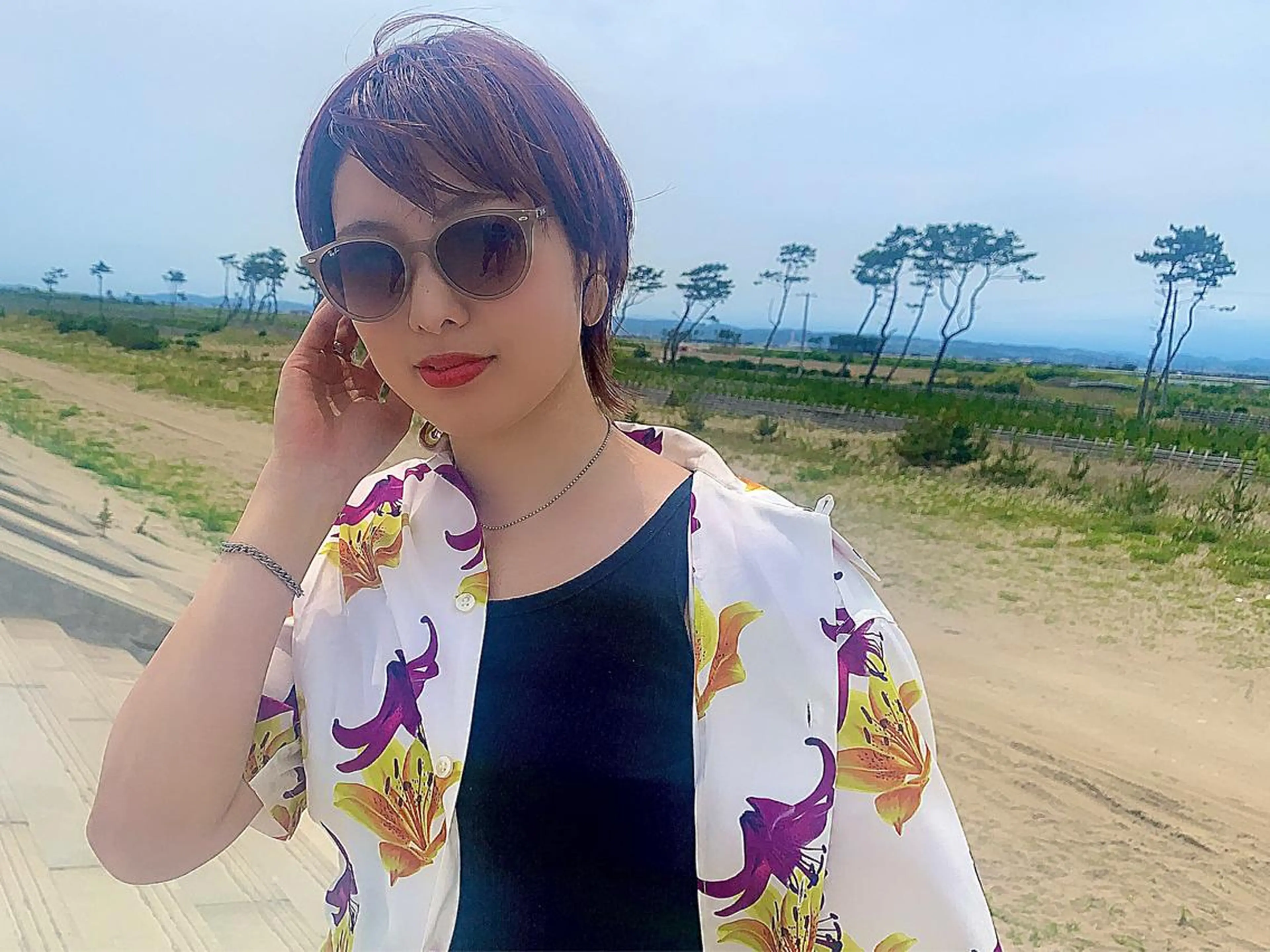 ショート カラー パーマ カット ヘアカラー トリートメント 🇺🇸✂️🍟 こんあゆみのヘアスタイル