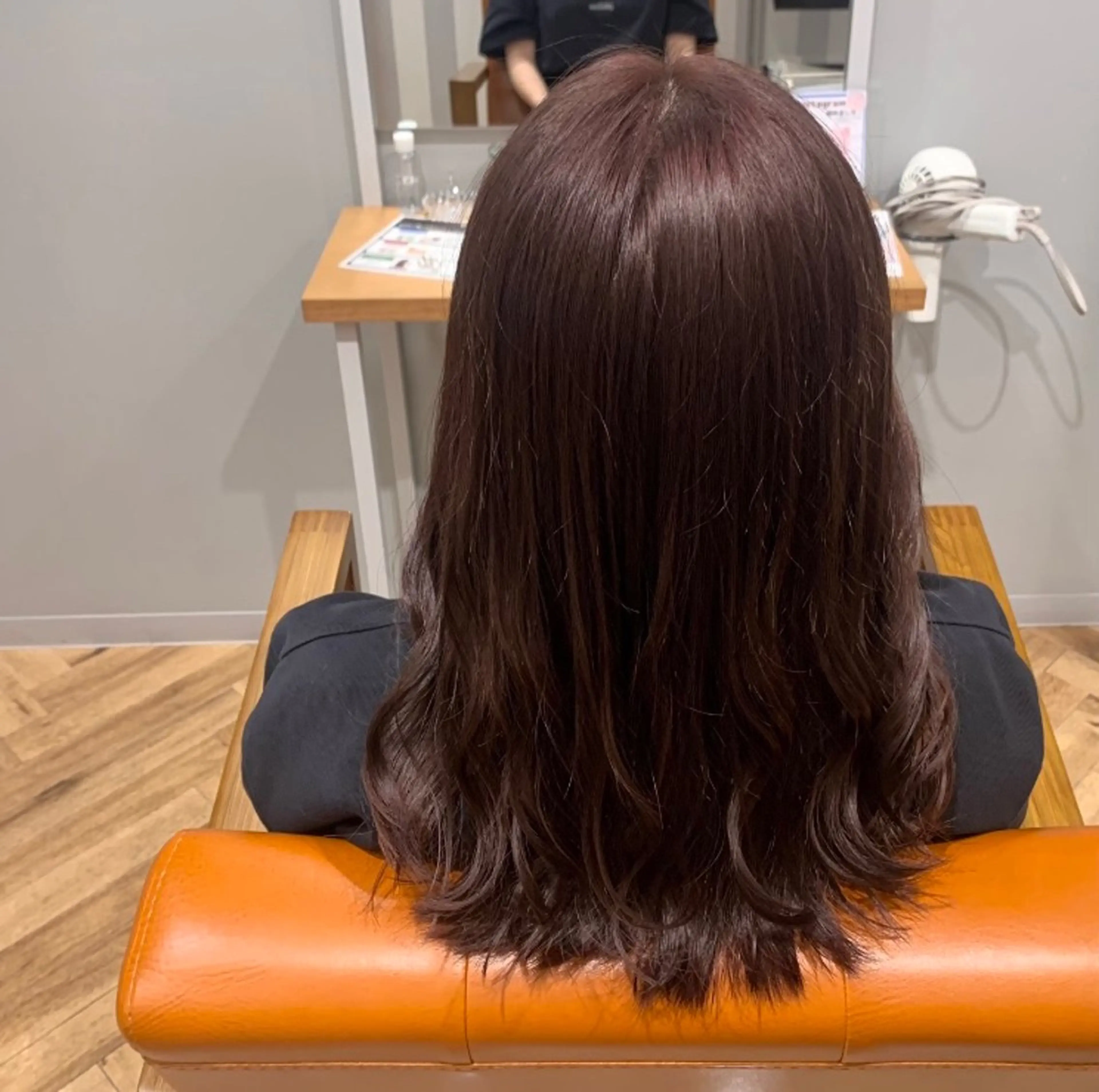 セミロング カラー hair Lanish所属・山崎 美羽のヘアスタイル