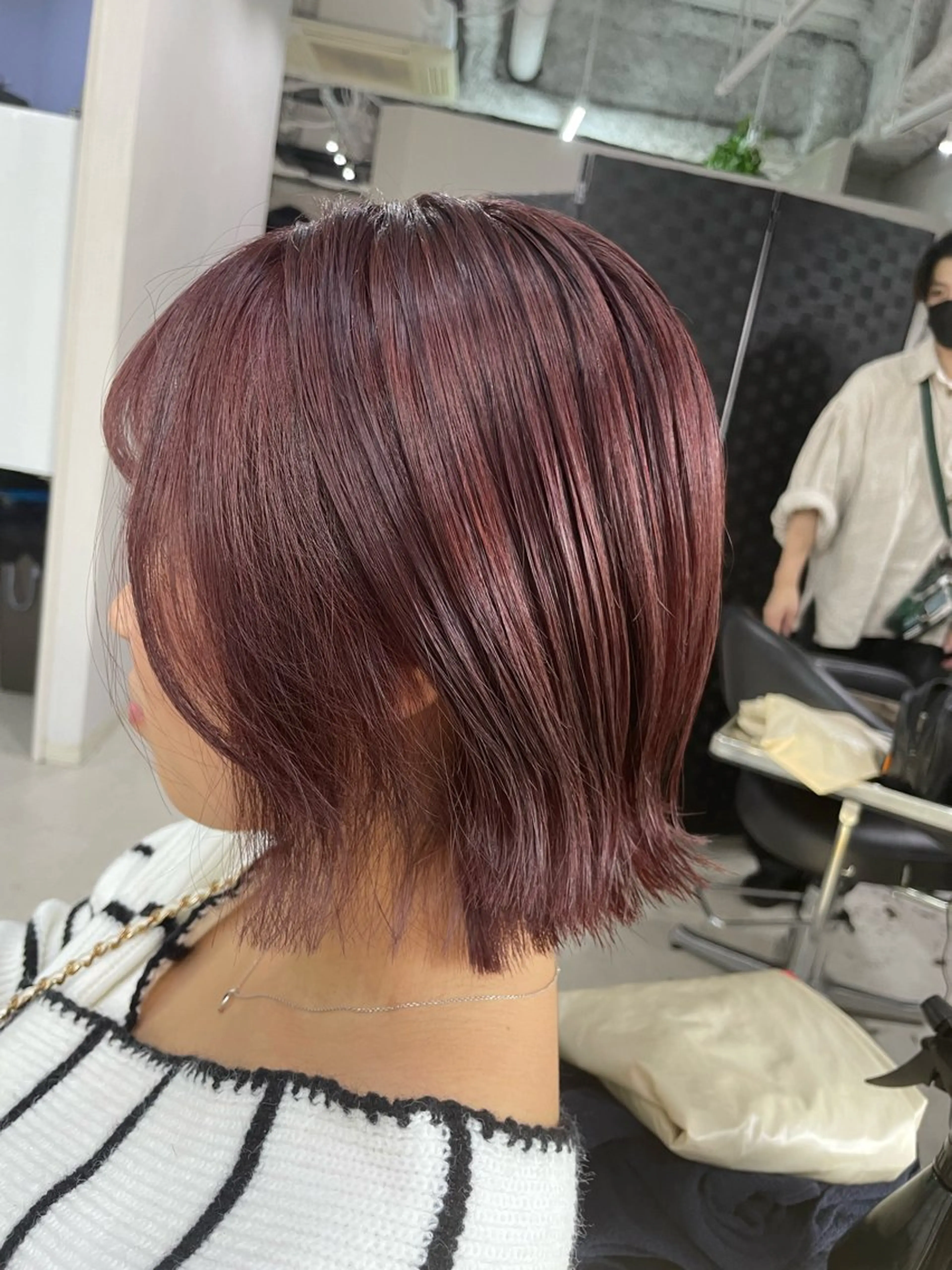 ショート カラー カットモデル 募集✨のヘアスタイル