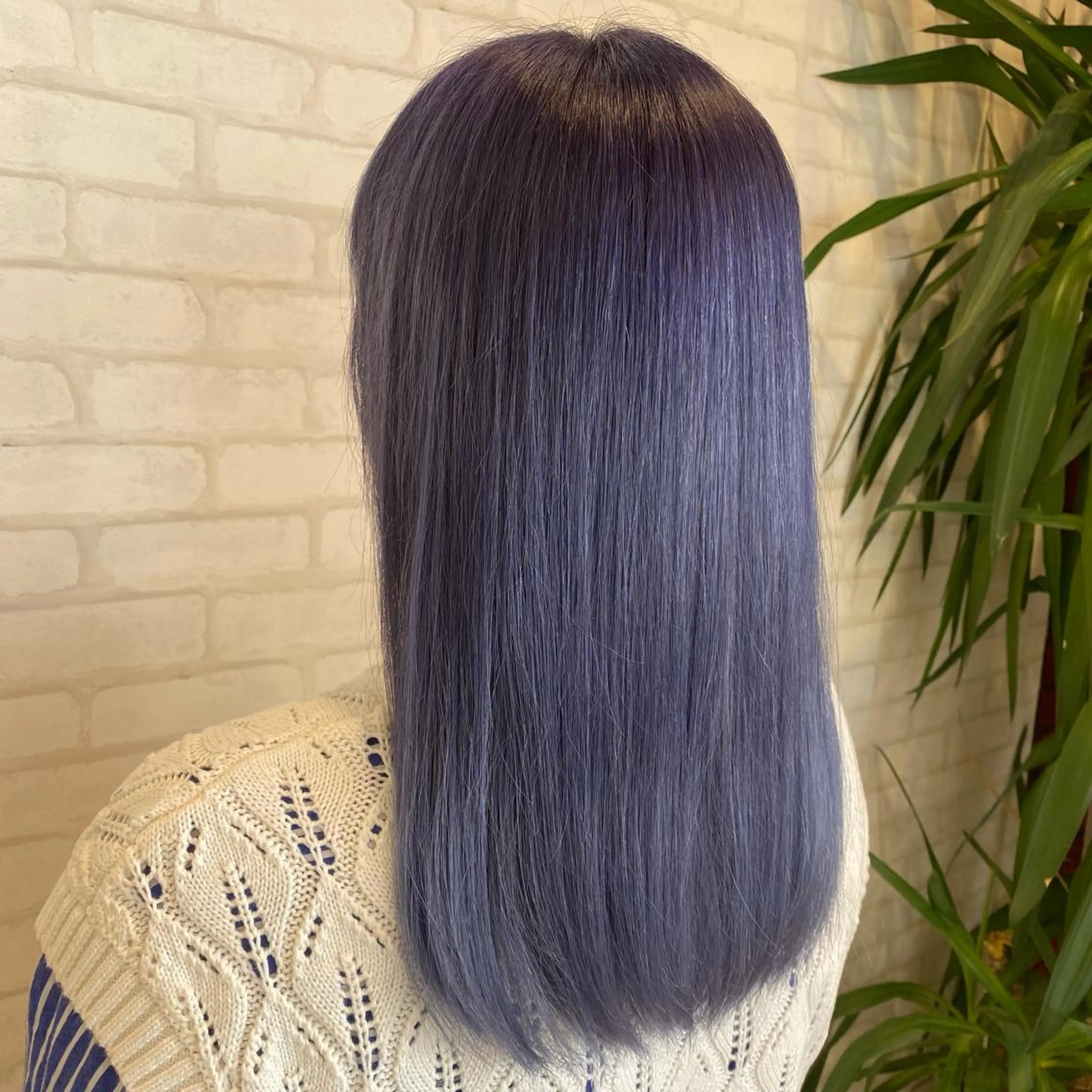 ミディアム カラー カット ヘアカラー トリートメント ノンダメージサロンBonheur銀座並木通り店所属・ULTOWA/銀座 ERIのヘアスタイル