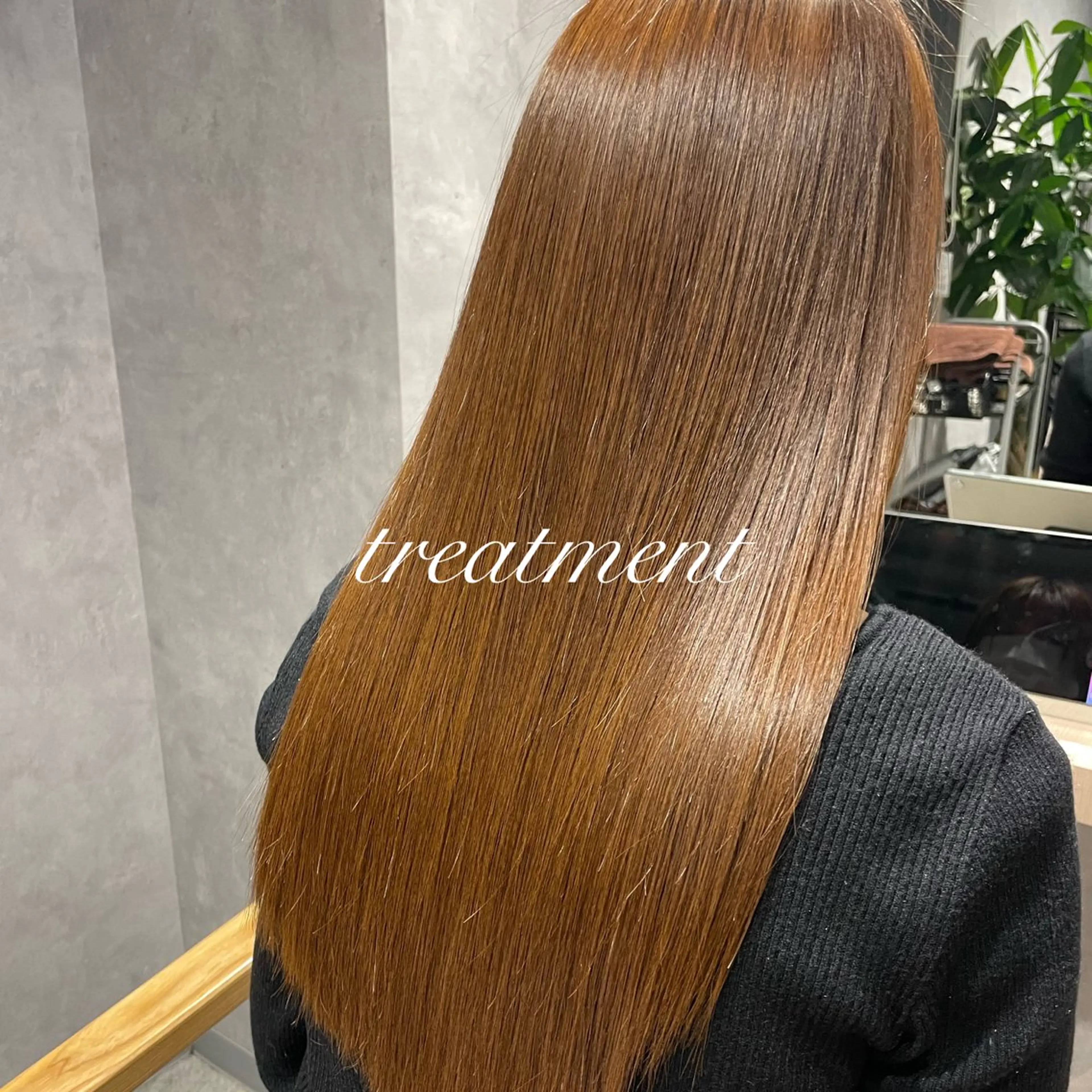 セミロング カラー カット ヘアカラー トリートメント salowin所属・名古屋本山美容室 スタイリストNANAのヘアスタイル