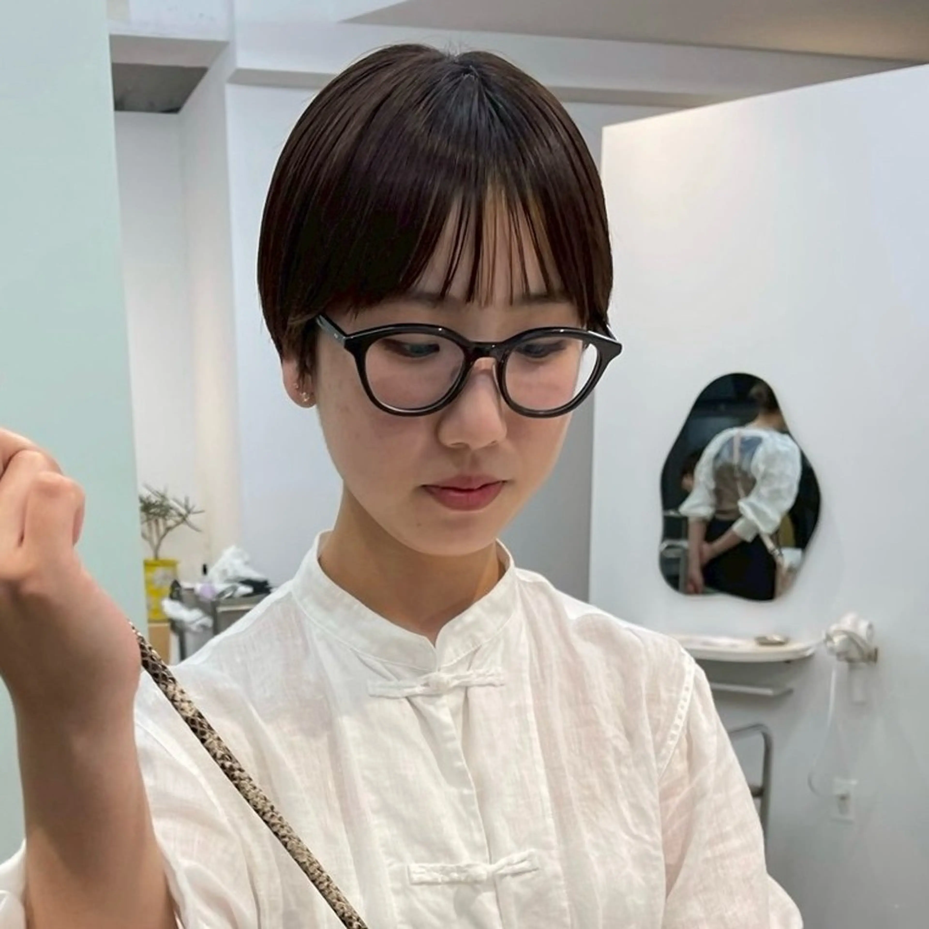 ショート くびれヘア ショートヘア yew scent所属・yuuka ショートのヘアスタイル