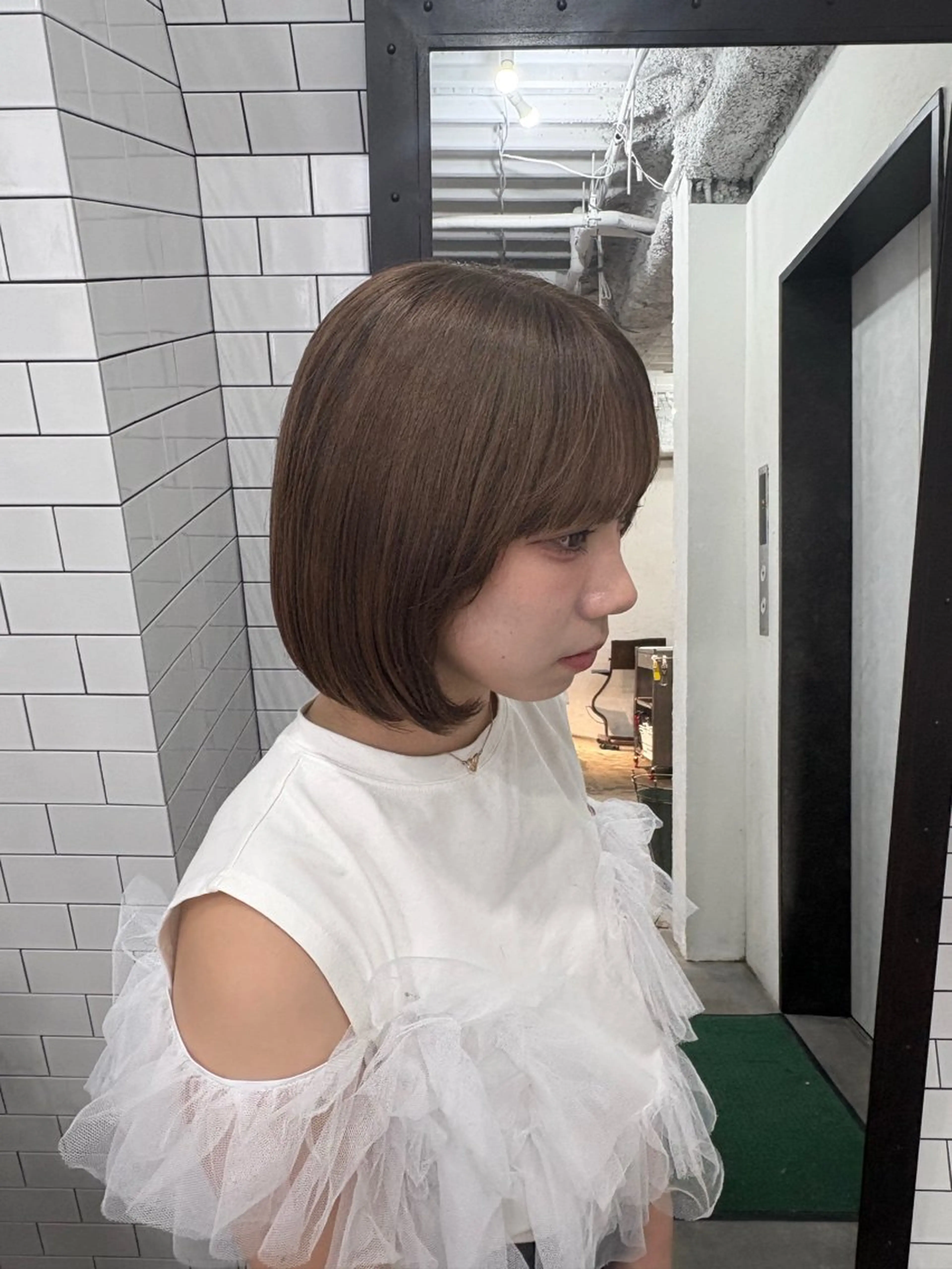 ショート カラー カラーモデル/ オザキリン🌻✨のヘアスタイル