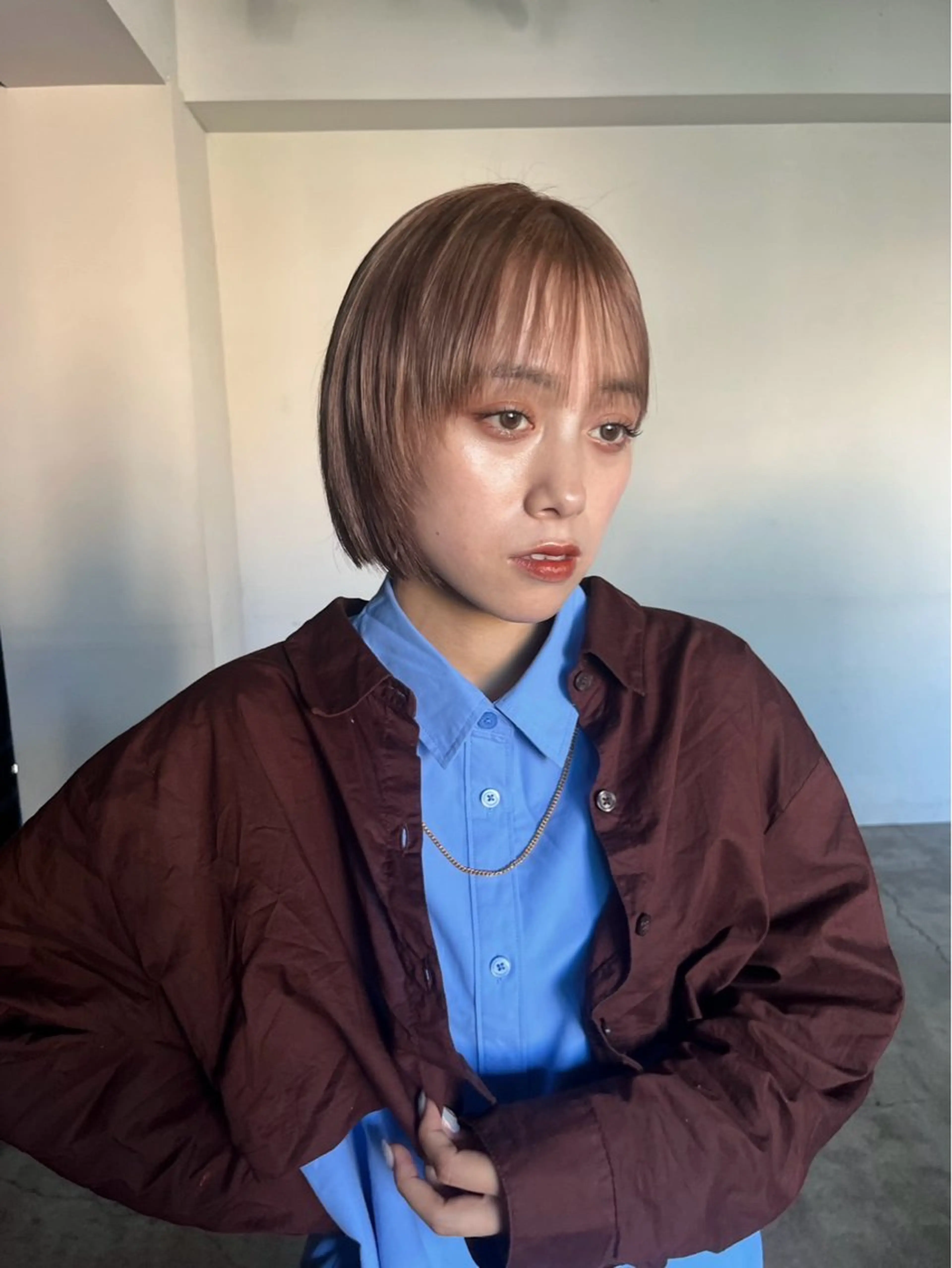 ショート ALBUM/銀座/ 💇キイチロウ💈のヘアスタイル