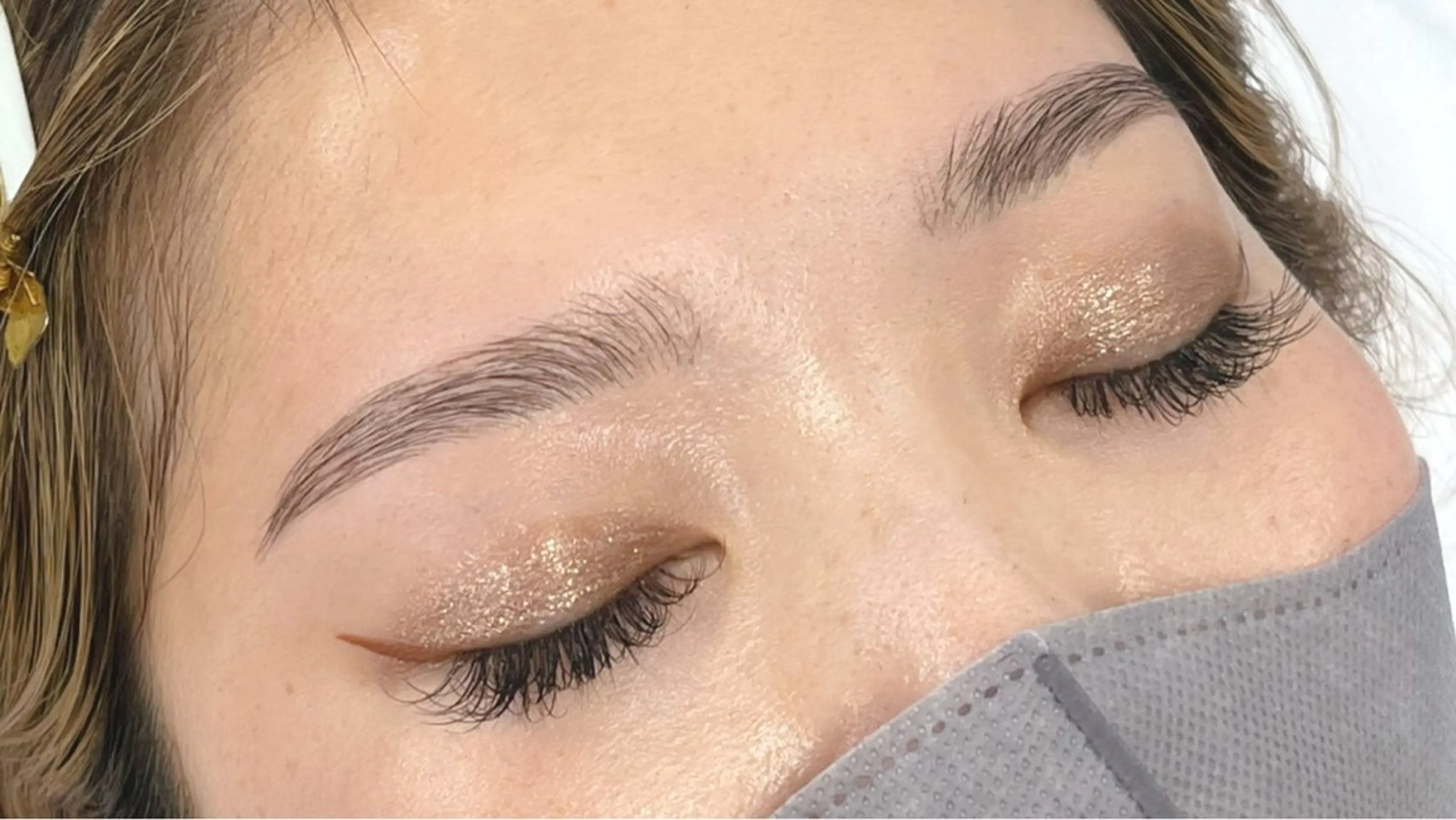 アイブロウ ハリウッドブロウリフト MIKA ♡のネイルデザイン