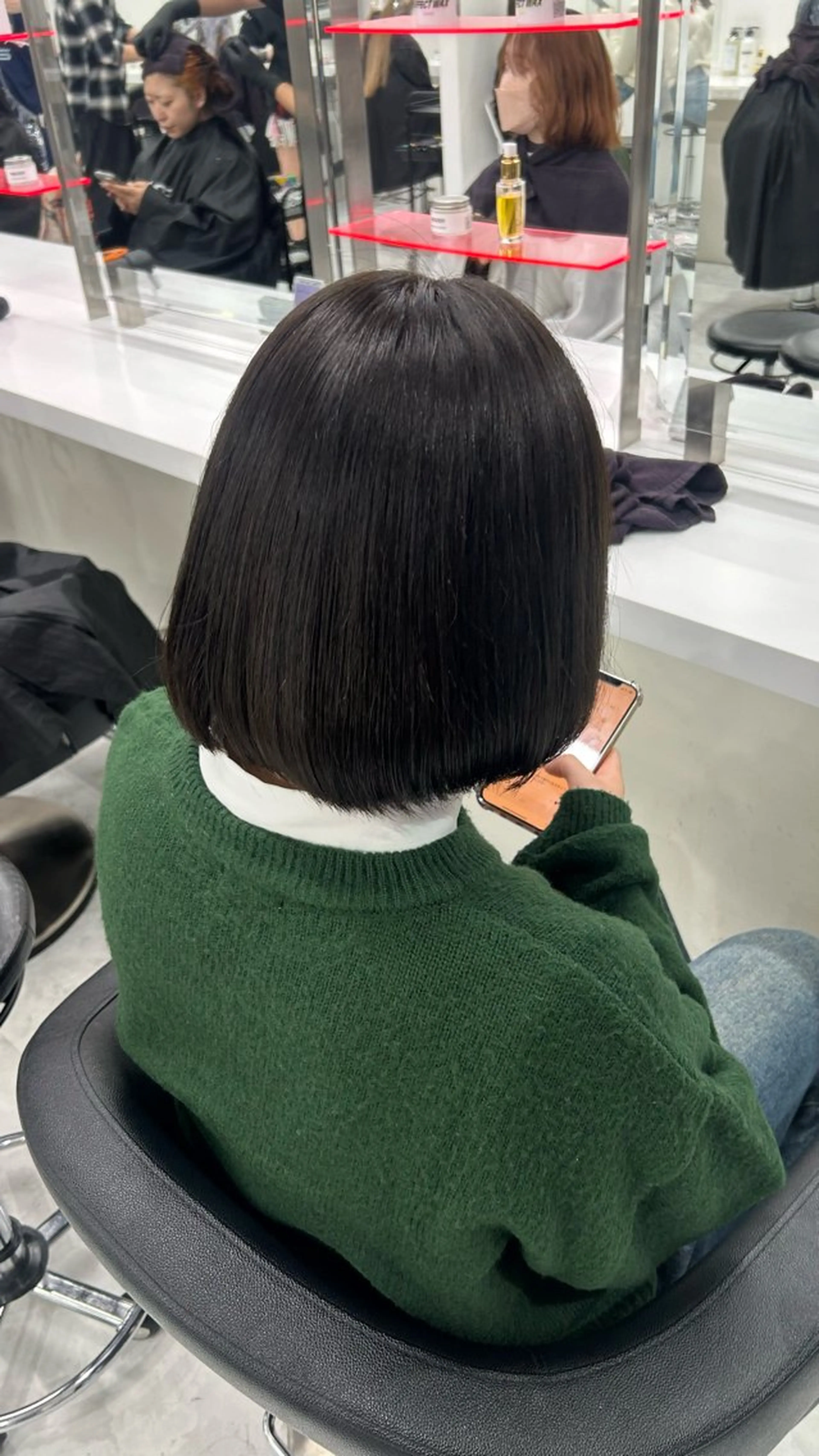 ロング カラー パーマ ヘアアレンジ メンズ キッズ ヘアカラー トリートメント 🩶盛れ✖️韓国ヘア 🩶Himari🎀のヘアスタイル
