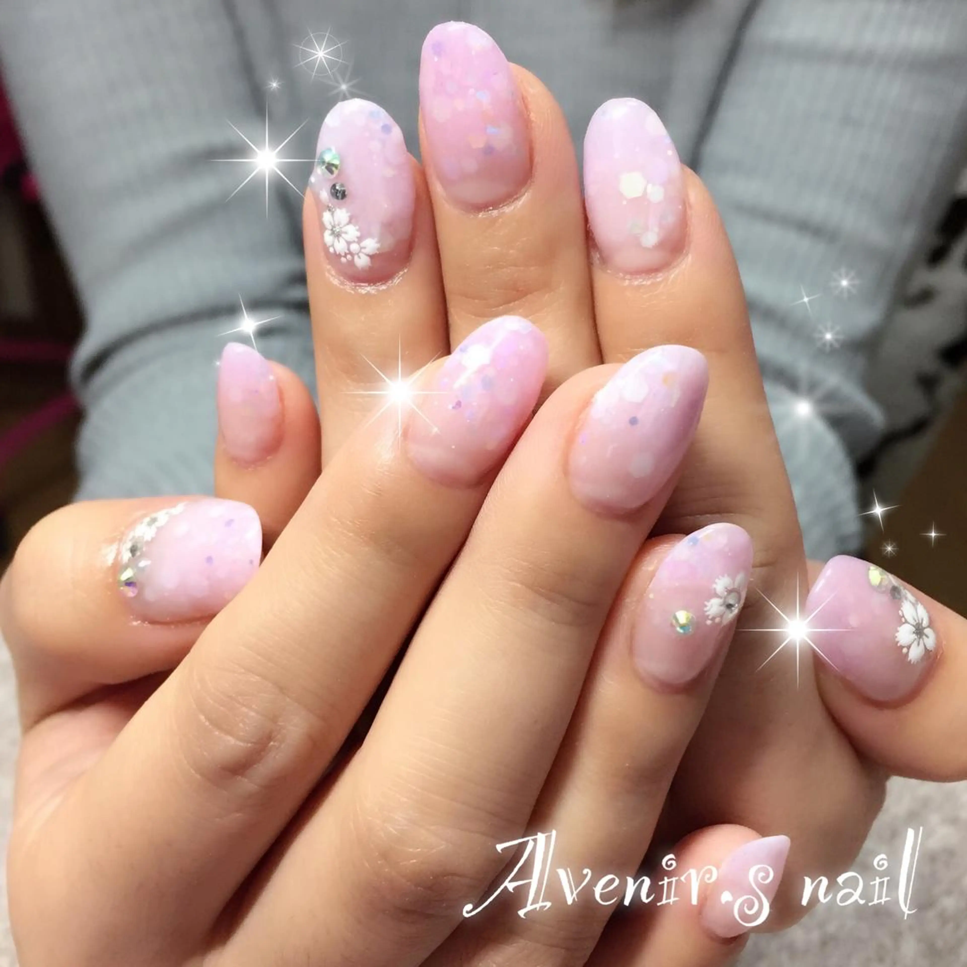 ネイル スカルプネイル Home Salon Avenir.のネイルデザイン