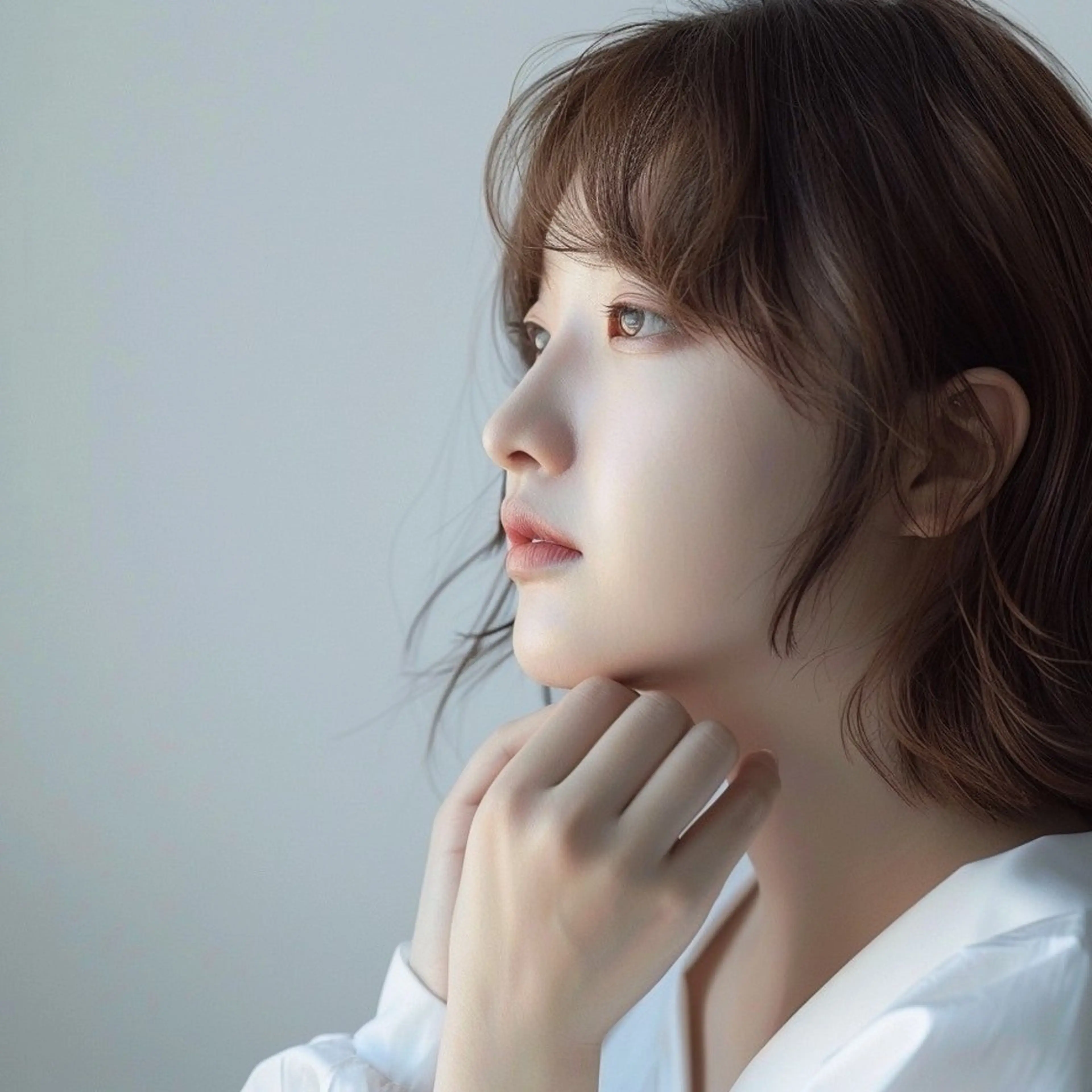 ショート カット ヘアカラー トリートメント しもかわ かほのヘアスタイル