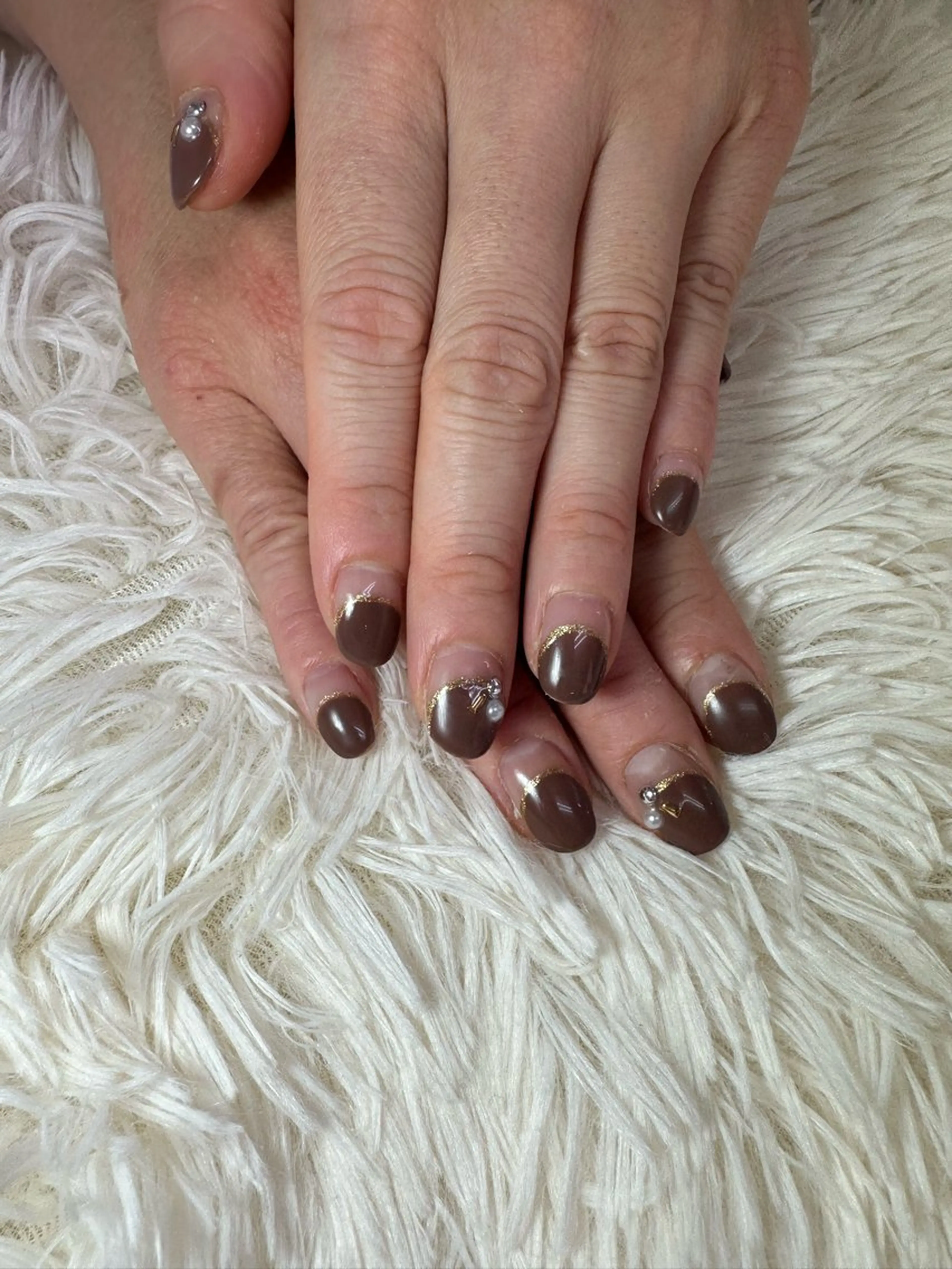 ネイル シンプルネイル 串田 萌のネイルデザイン