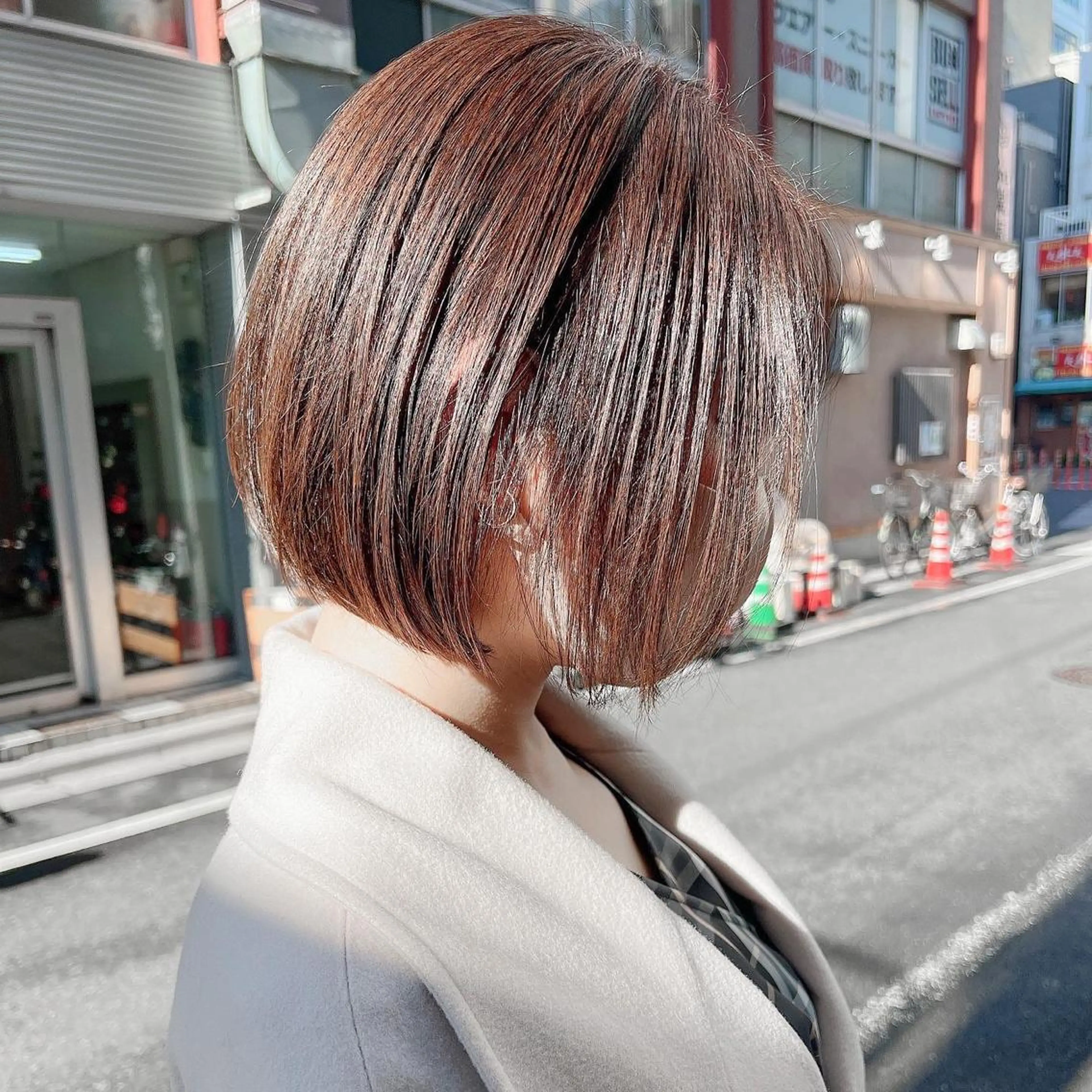 ショート カラー LA KING GINZA TOKYO所属・🧡ショートの達人 🧡SHOのヘアスタイル