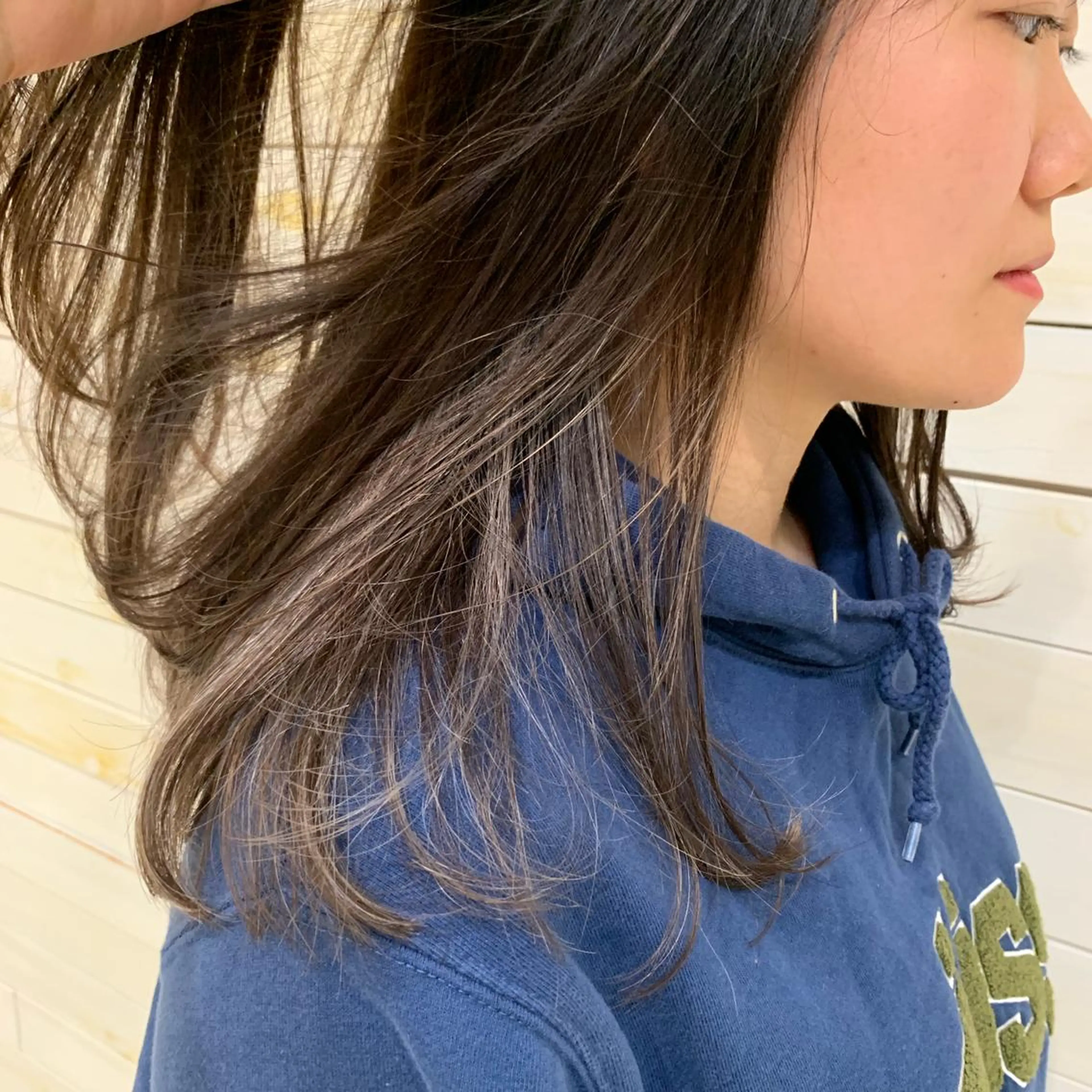 カラー ヘアカラー 黒田瀬奈/ボブ まろやかベージュのヘアスタイル