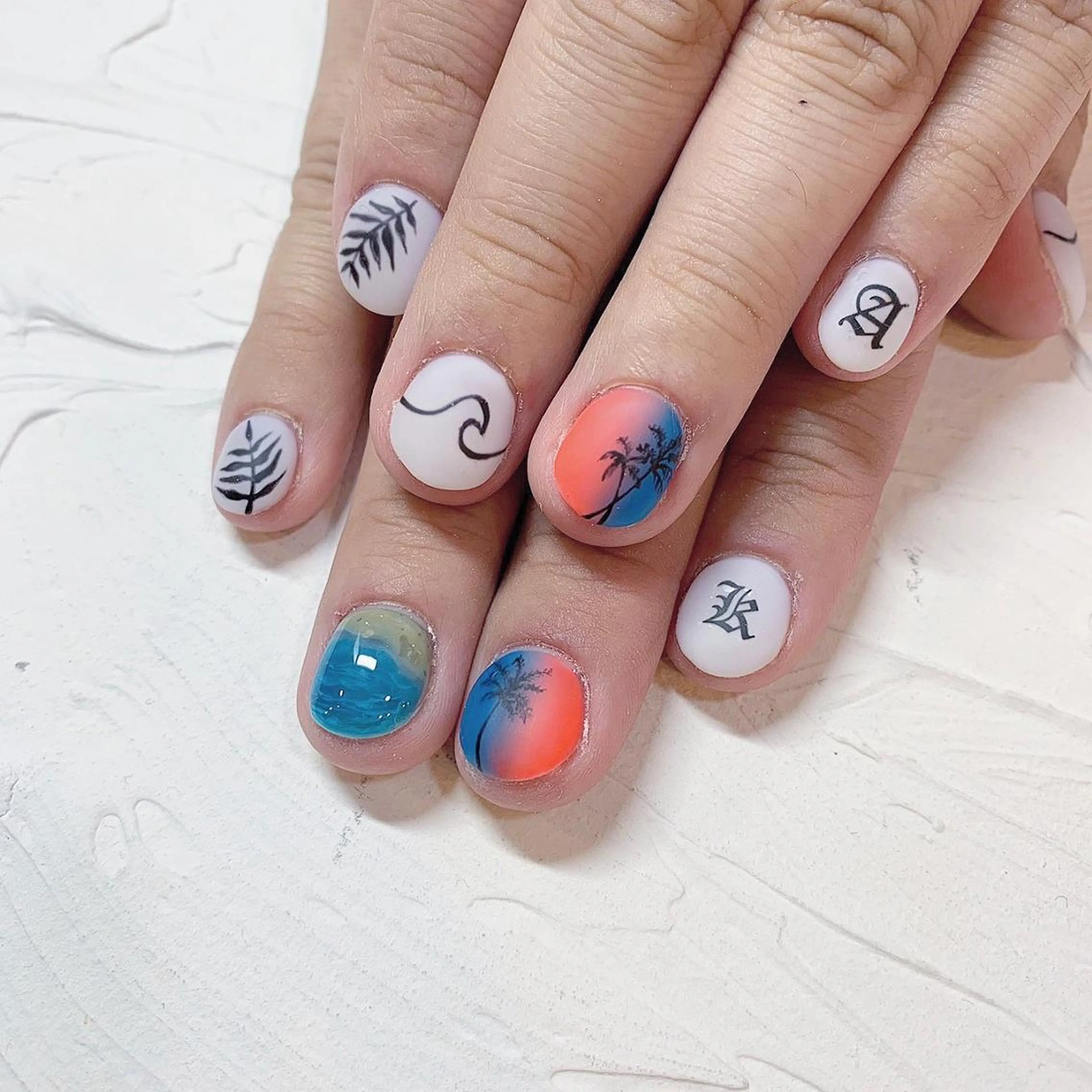 ネイル メンズ YUN君 🦍のネイルデザイン