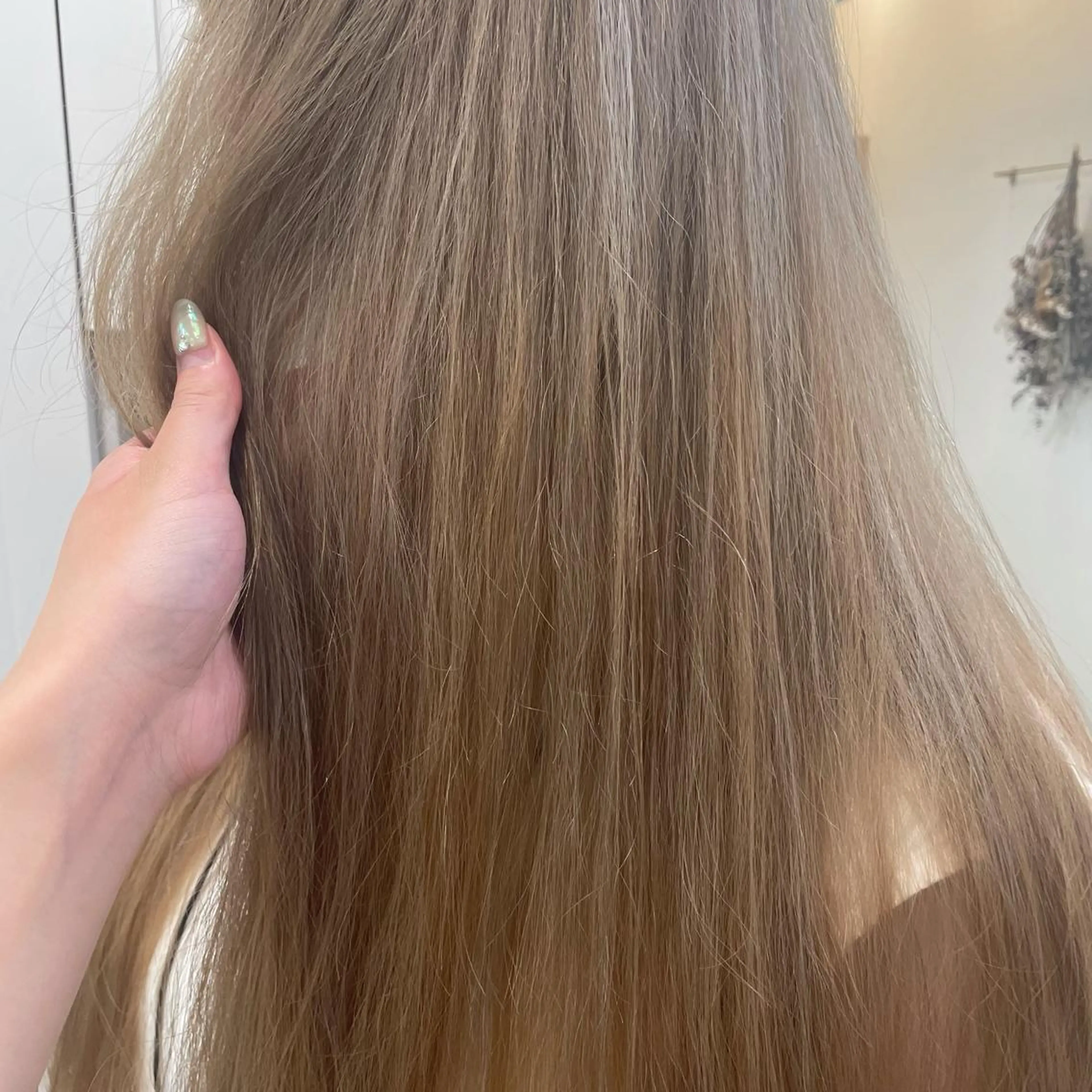 ロング カラー マホ/日吉/髪質改善 /レイヤー/ガーリーのヘアスタイル