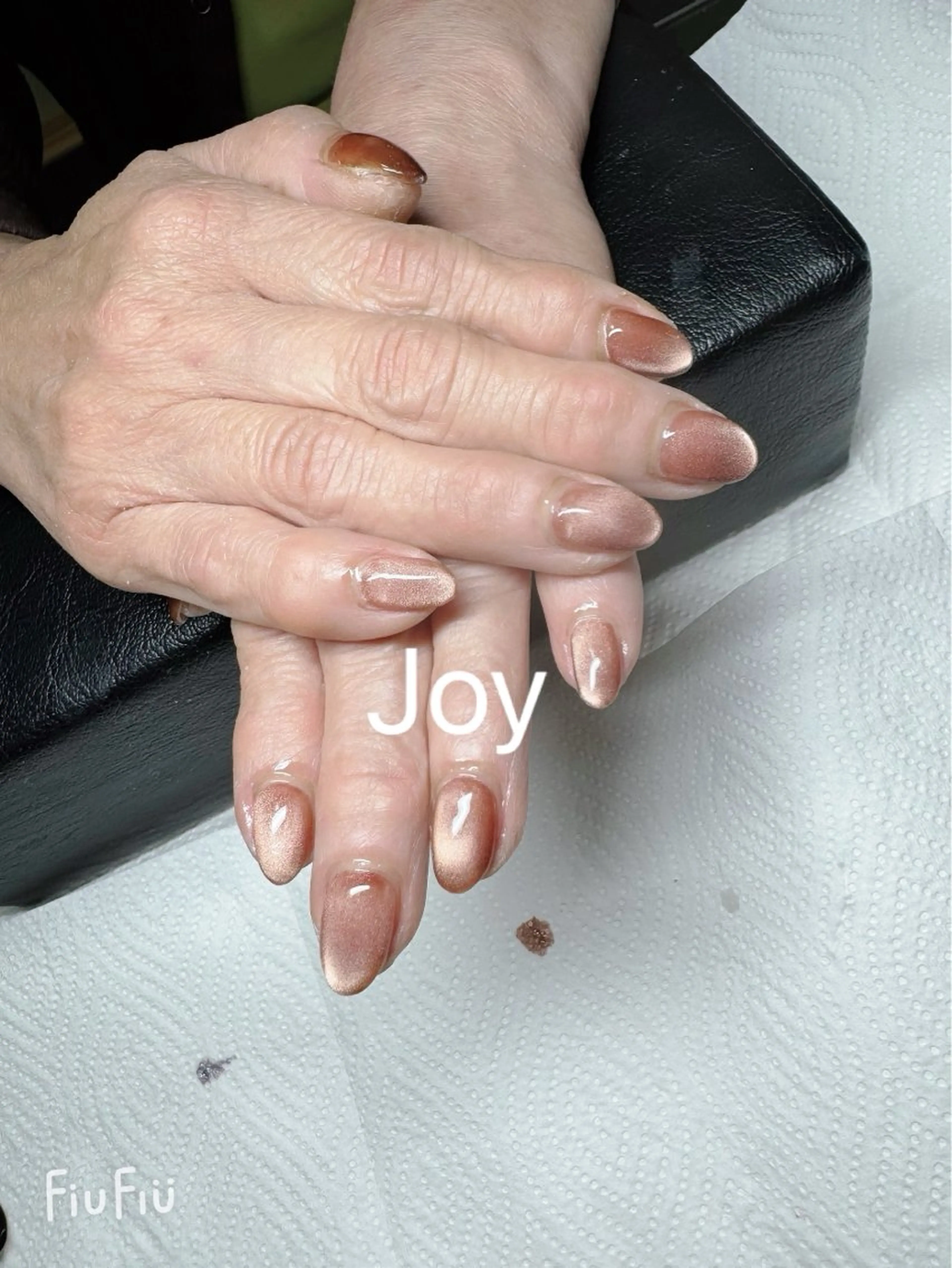 ネイル ジェルネイル マグネットネイル ワンカラーネイル シンプルネイル Nail Salon JOYのネイルデザイン