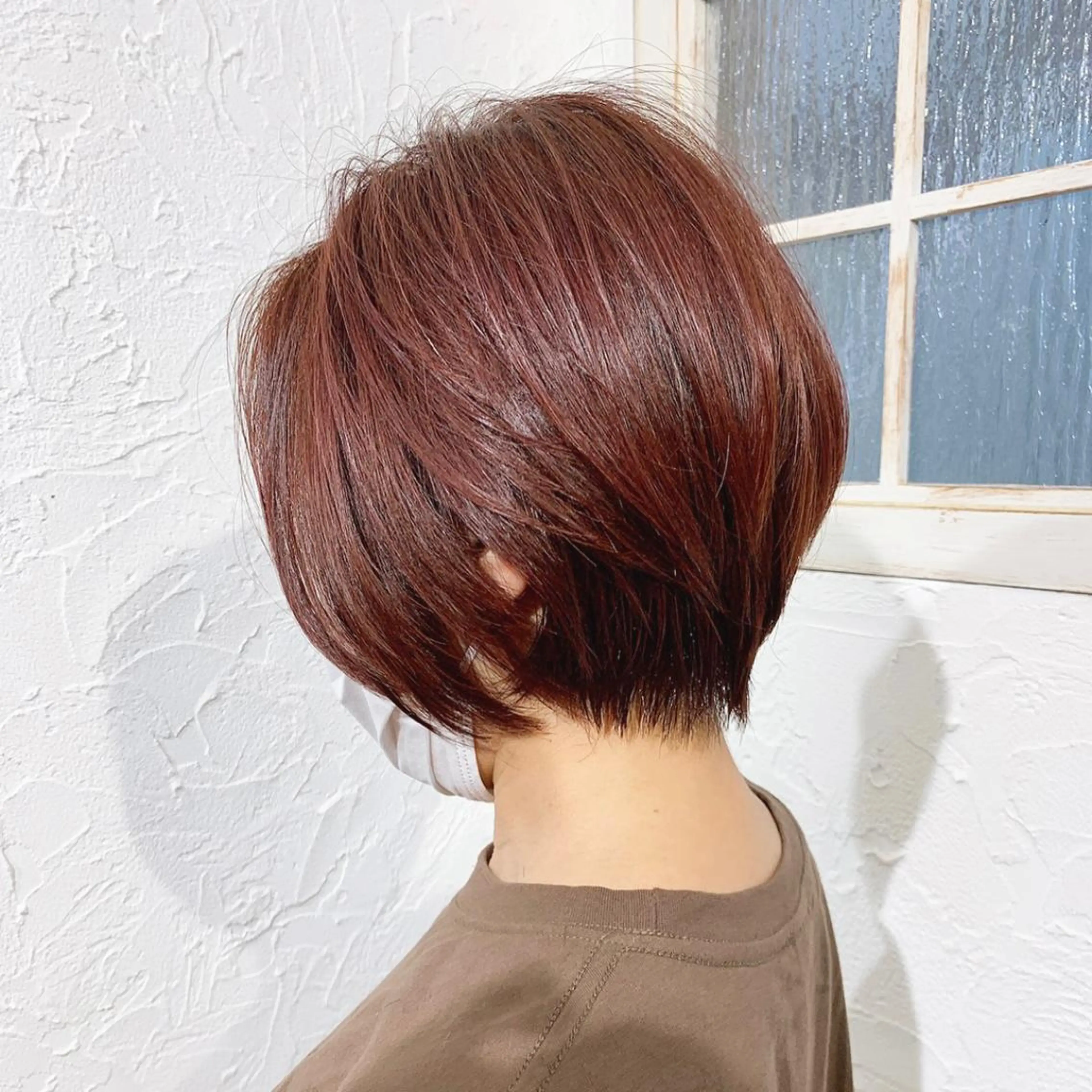 ショート カラー 髪質改善/縮毛矯正 ボブ/Ryuseiのヘアスタイル