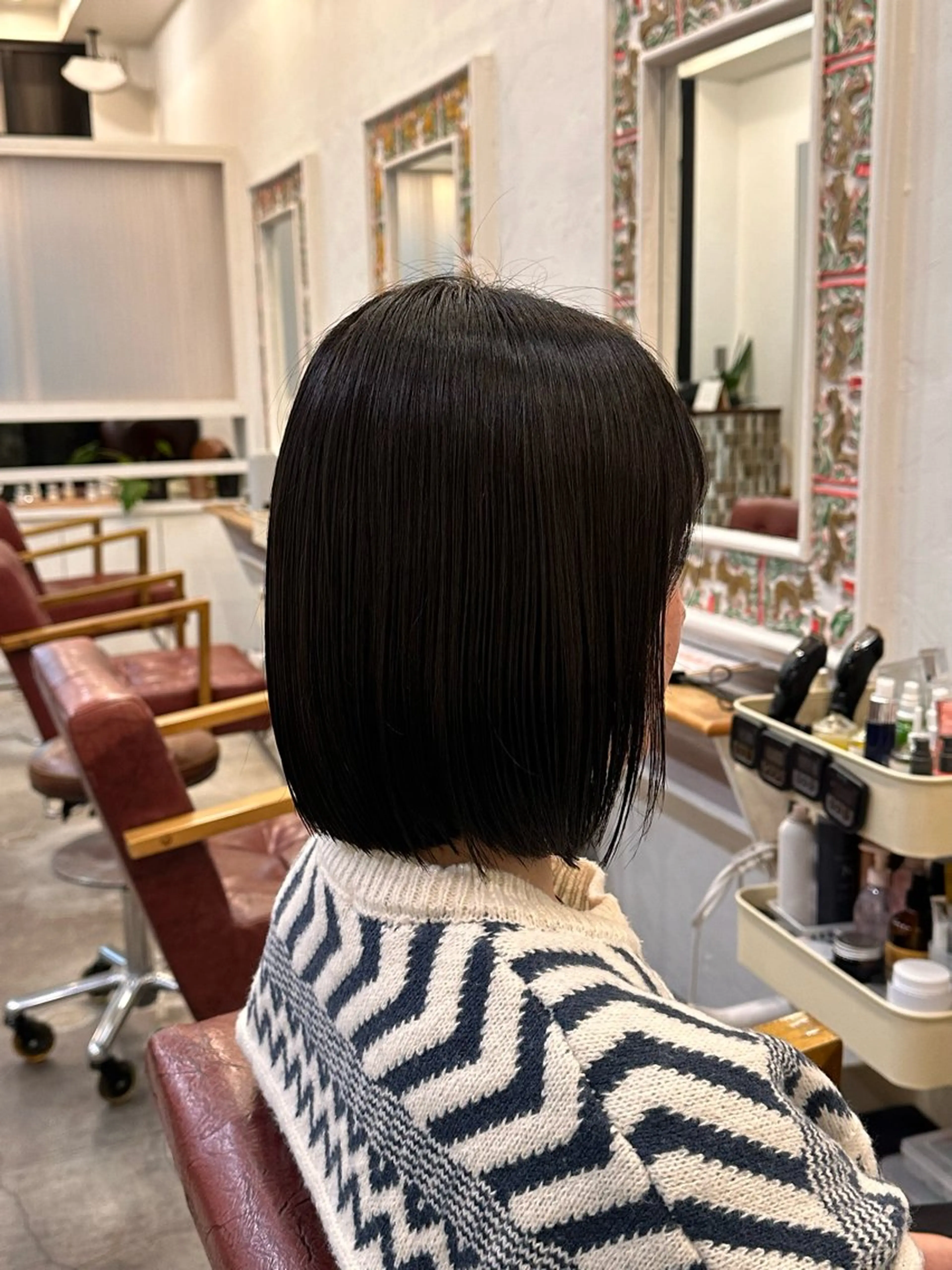 ミディアム カラー ヘアカラー トリートメント 村上 滉弥のヘアスタイル