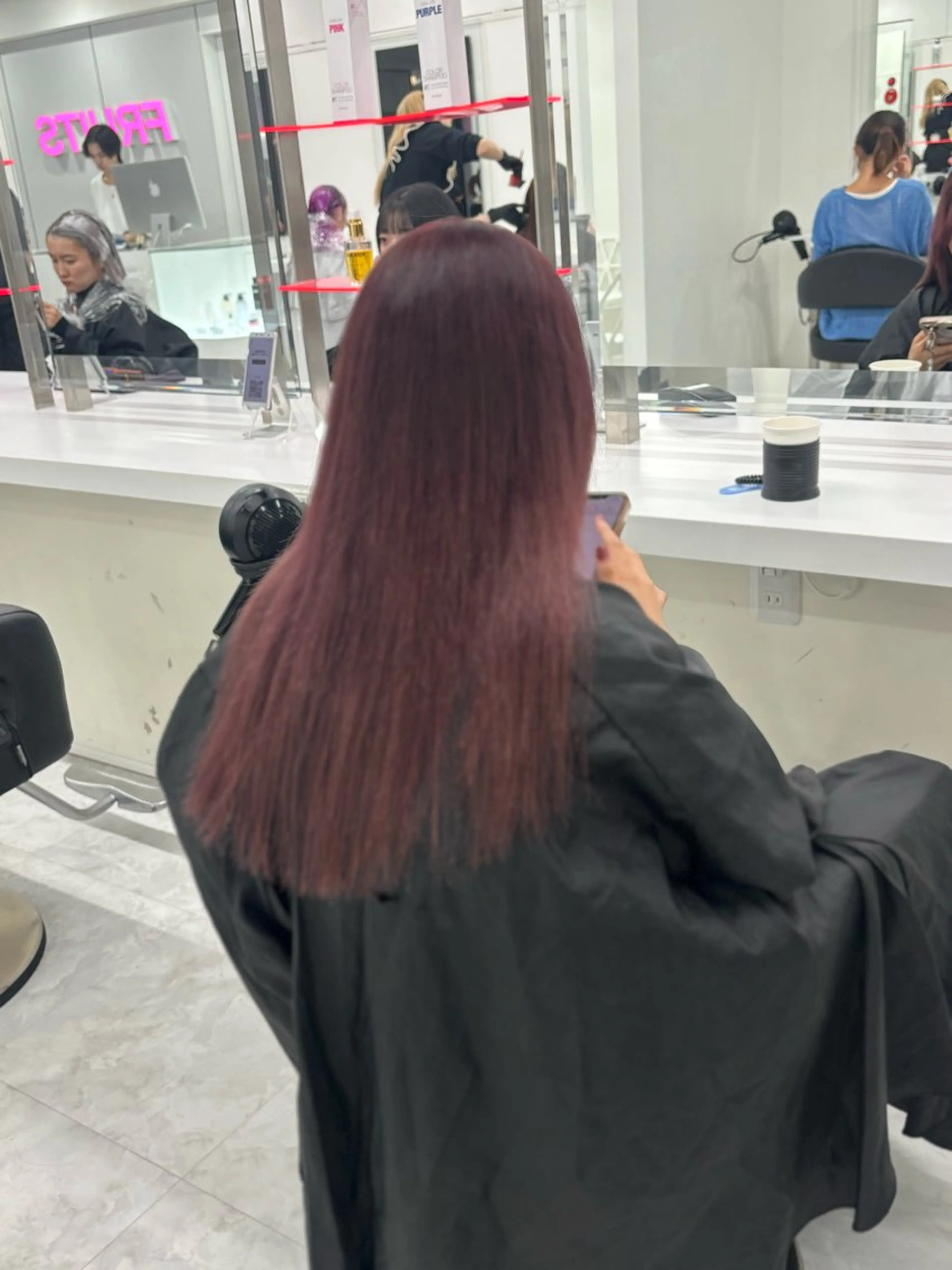 ロング ヘアカラー 渋谷🥇透明感カラー 特化美容師のヘアスタイル