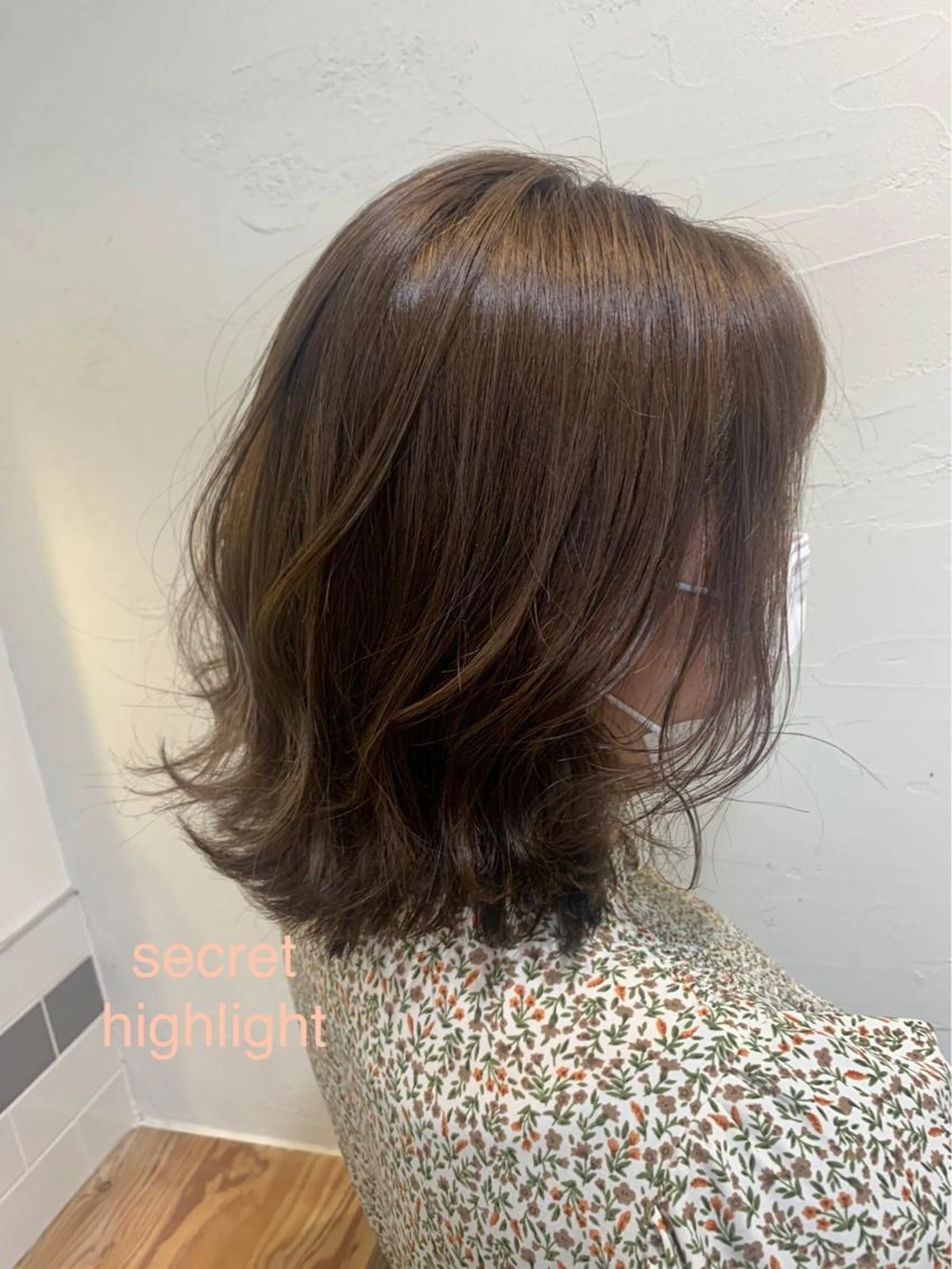カラー+ハイライト🌈の写真