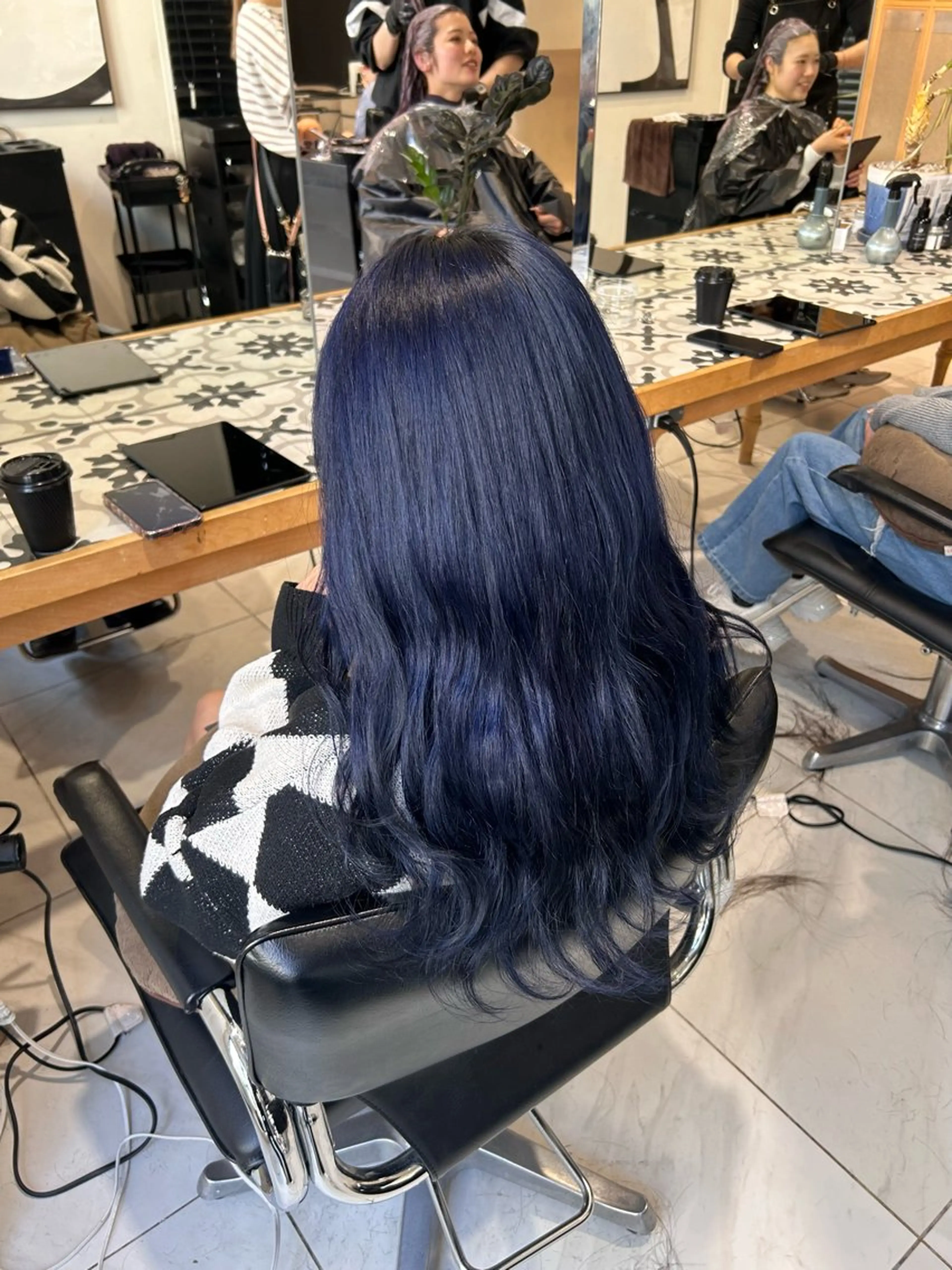 カラー ヘアカラー トリートメント ヘッドスパ ヘアセット ハイトーン/エクステ レイヤー/mikoのヘアスタイル