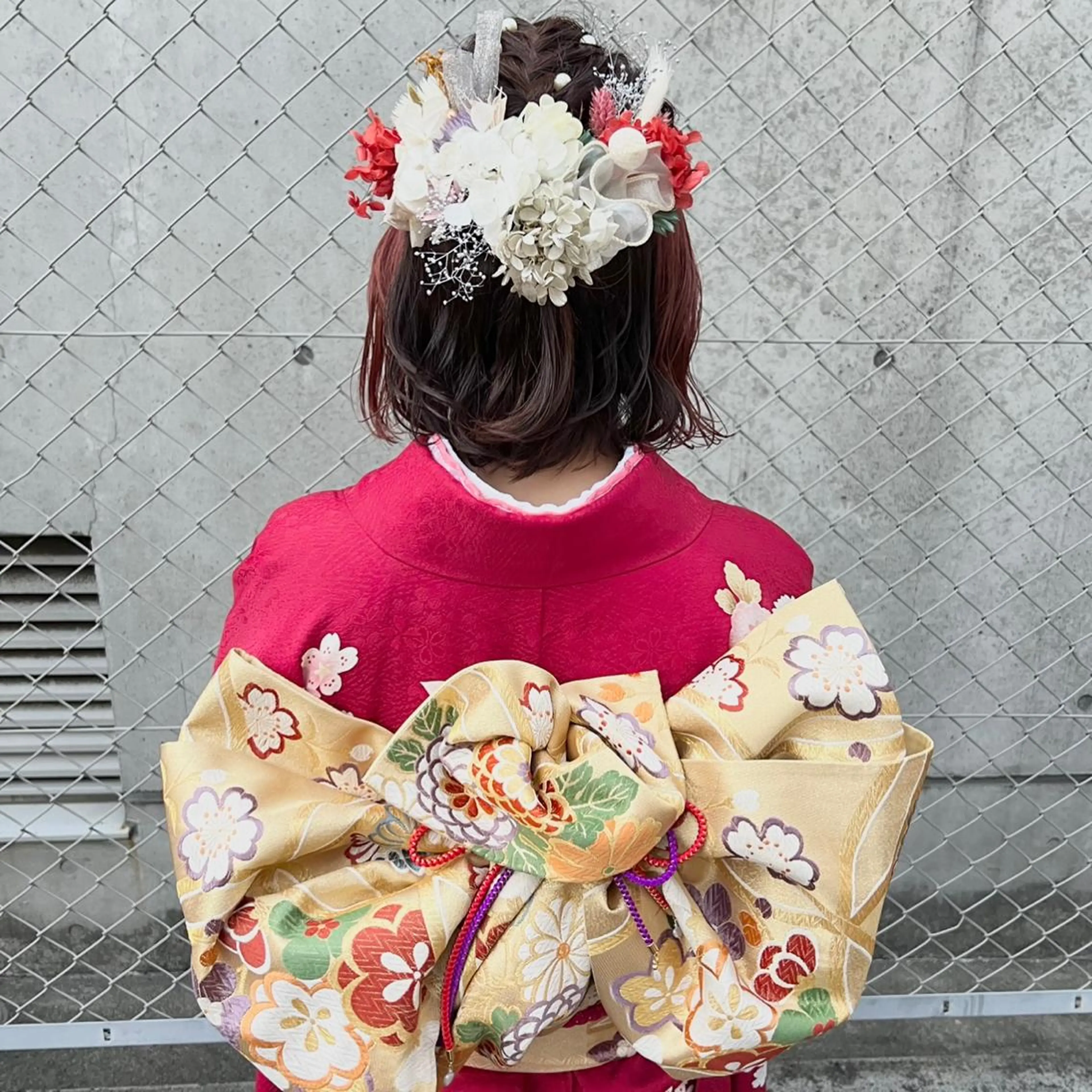 ヘアアレンジ 成人式 .sirohair momoka🫧のヘアスタイル