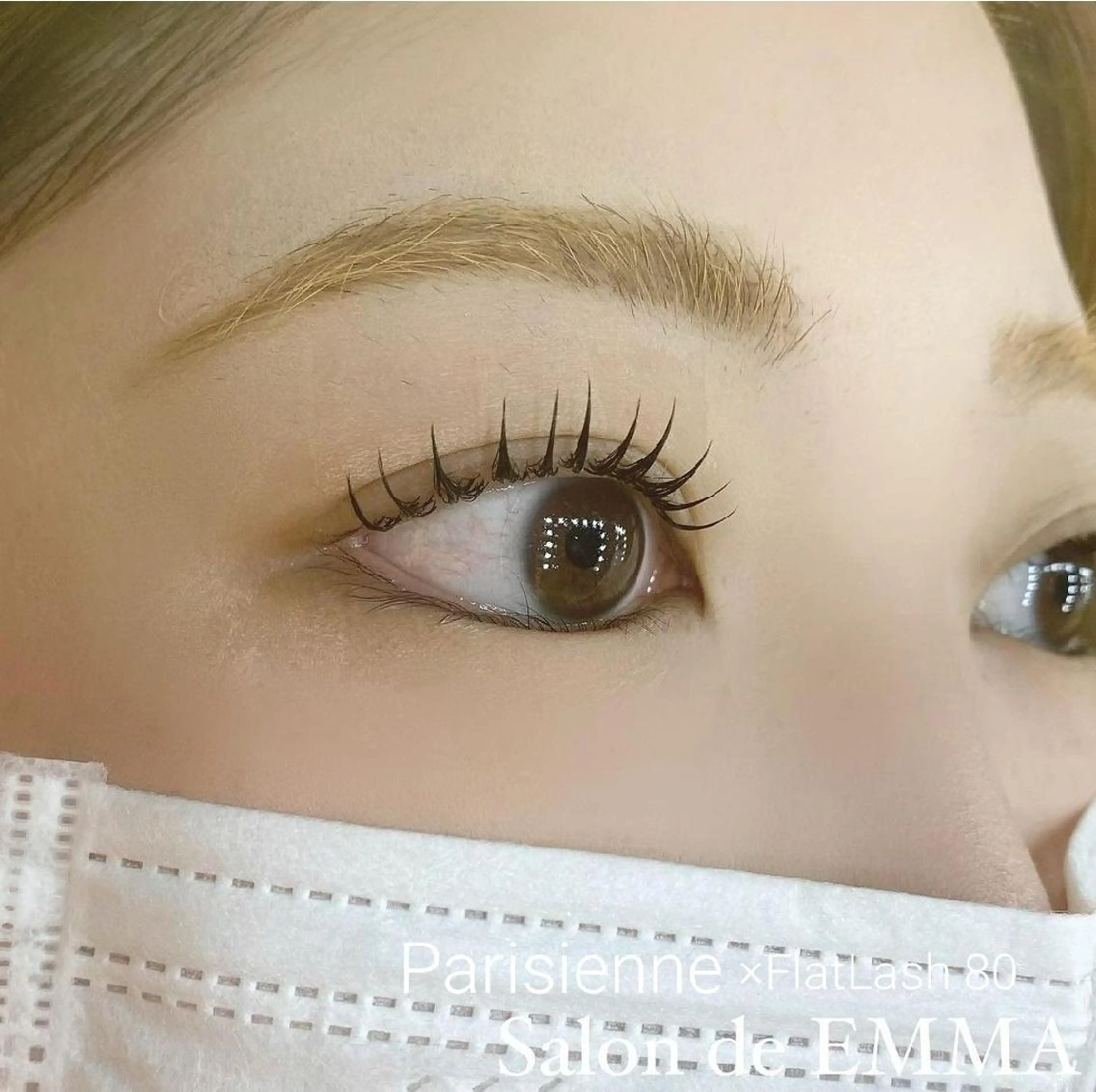 マツエク・マツパ 束感まつ毛 ナチュラル マツパ EMMA plus．のマツエク・マツパデザイン