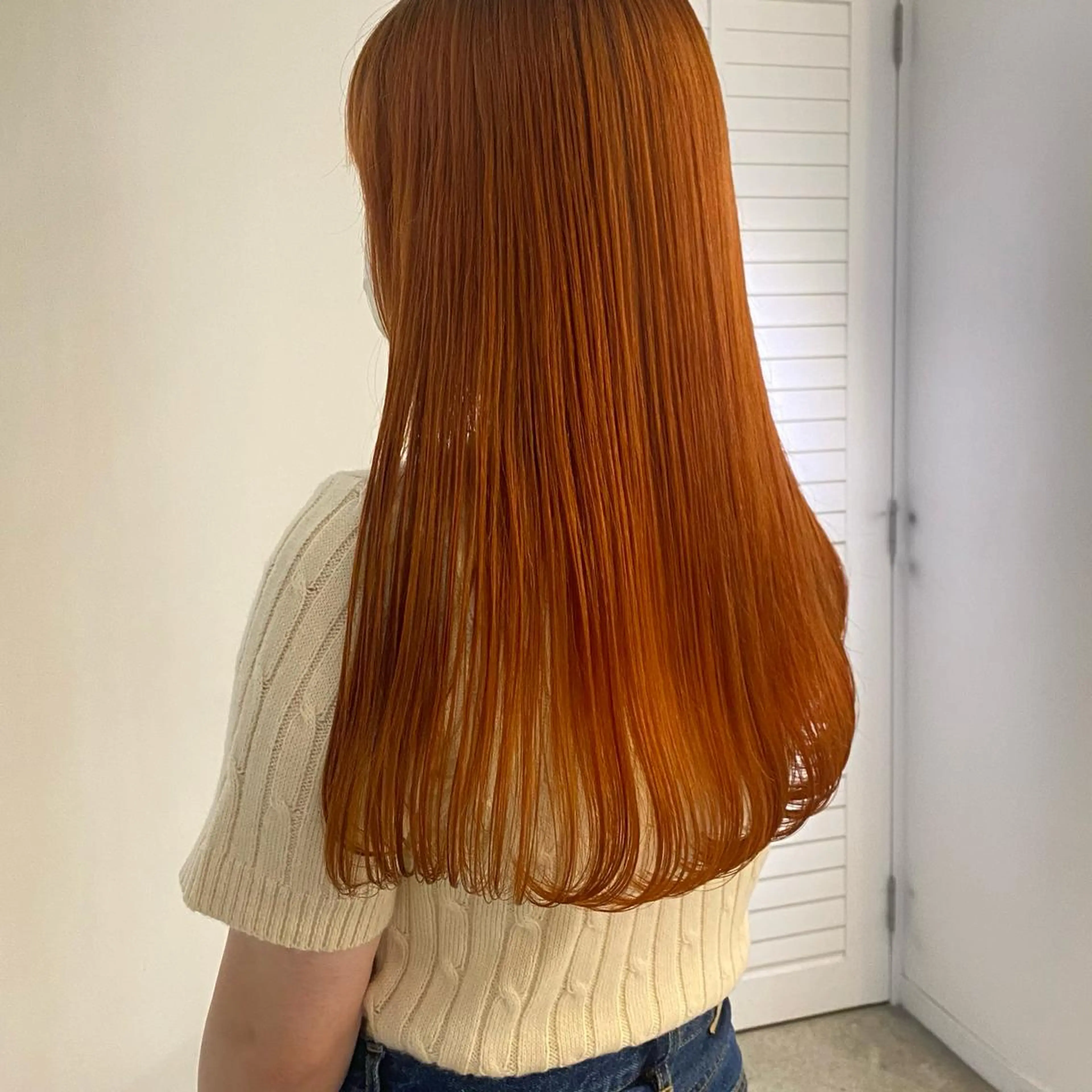 ロング カラー 髪質改善 イオリのヘアスタイル