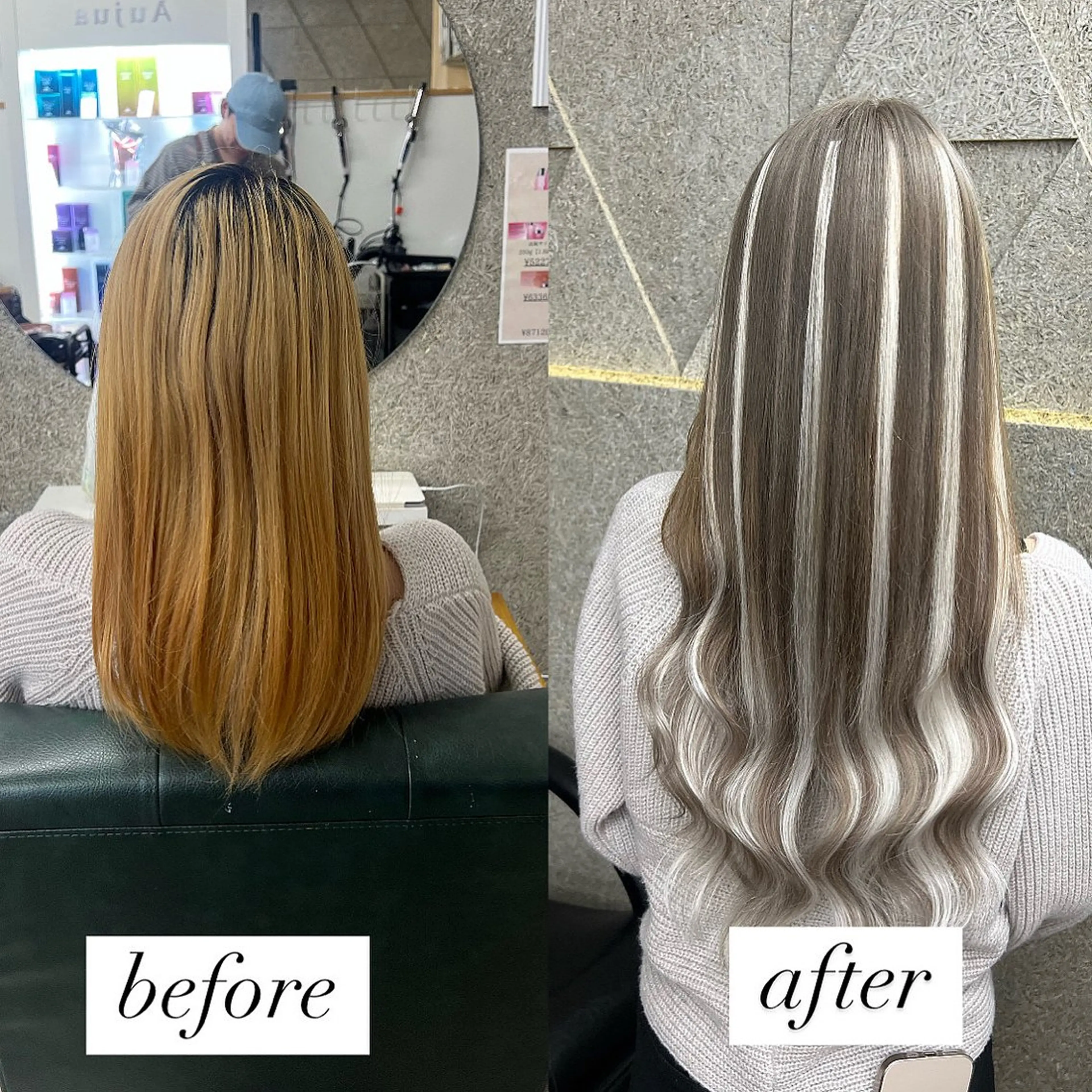 ロング エクステ エクステ Merci ヒロキのヘアスタイル