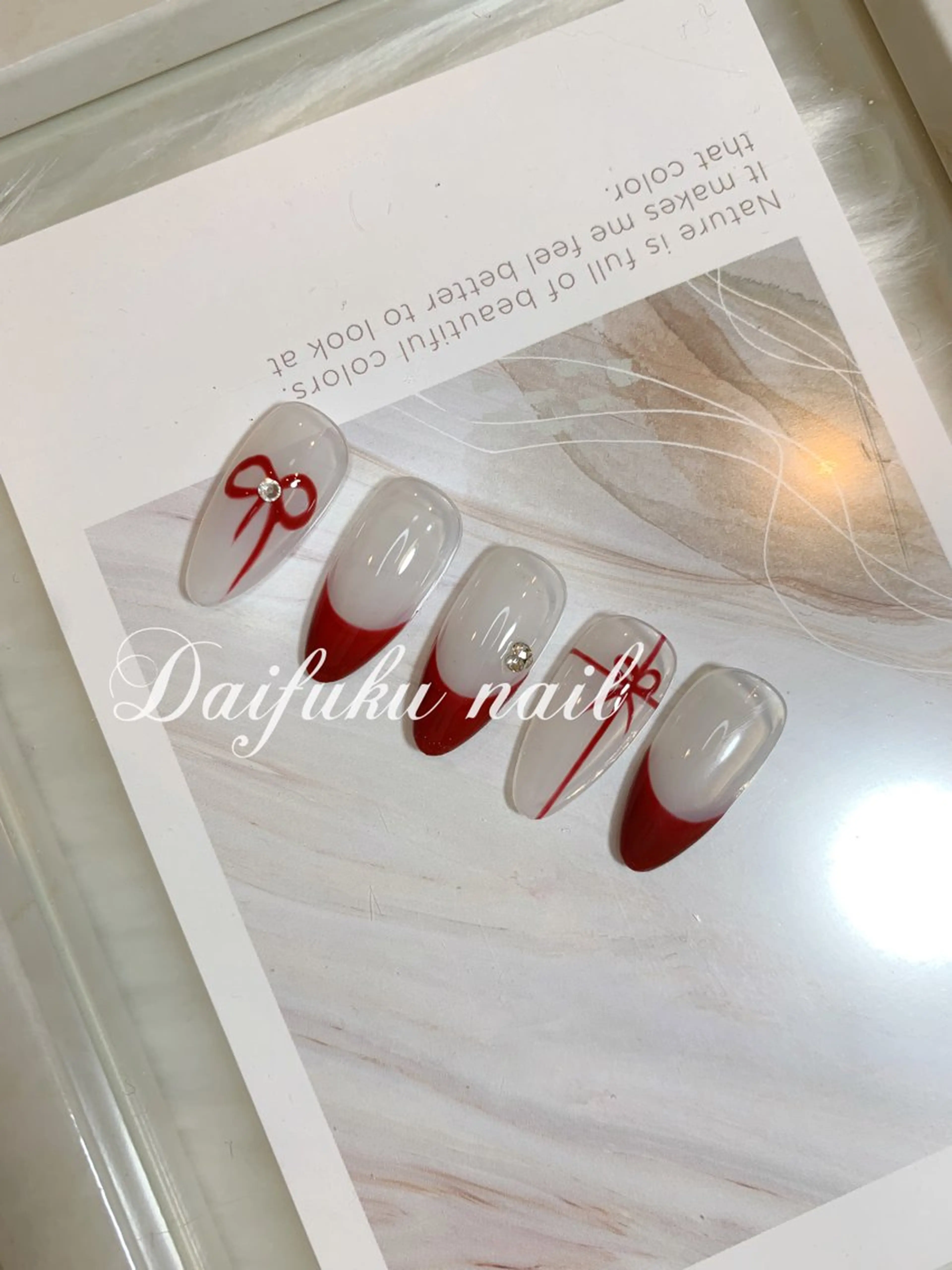 ロング クリスマス Daifuku_nails所属・Daifuku nailsのネイルデザイン