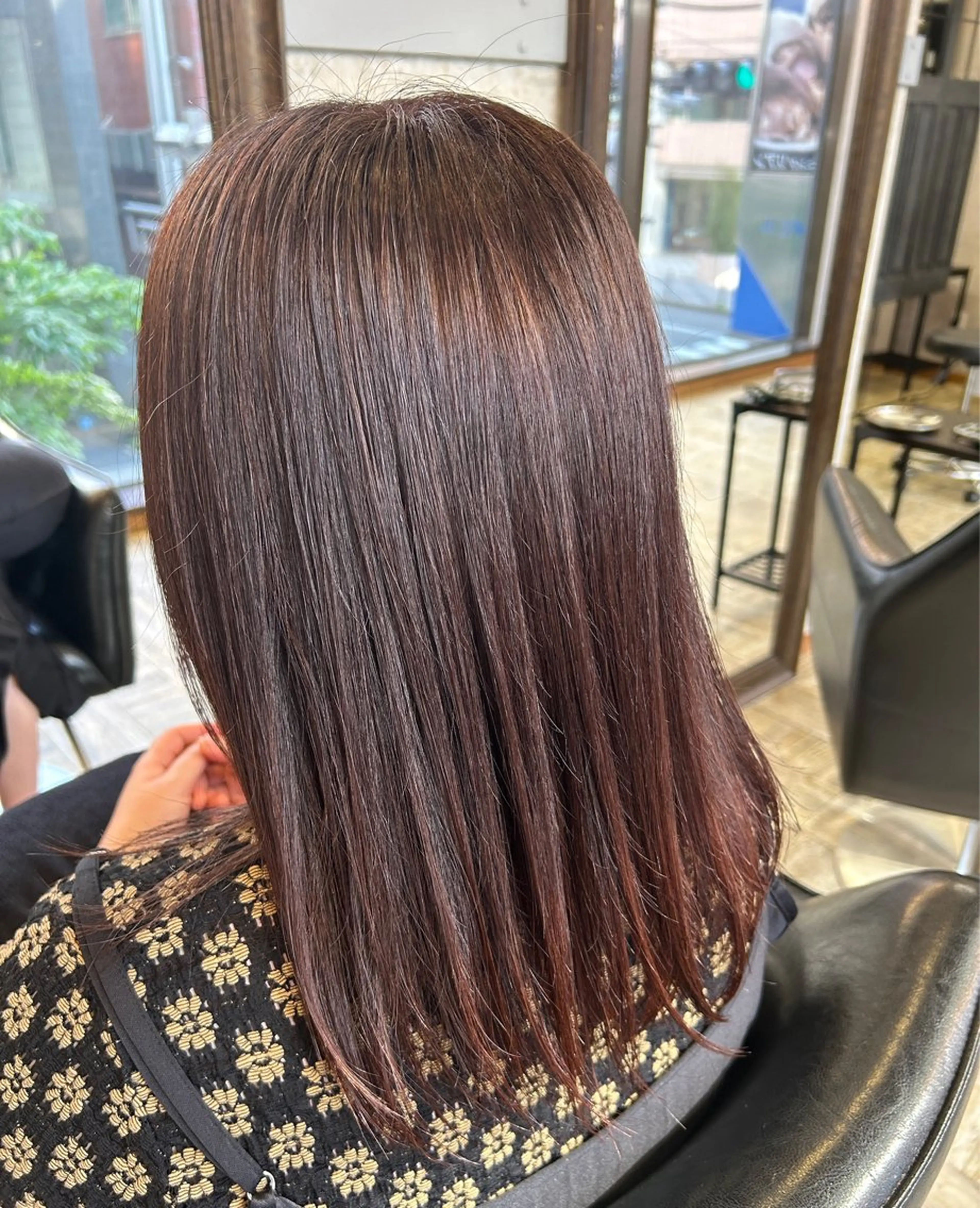 ミディアム カラー ヘアカラー トリートメント 🌻柳谷 心渚🌻のヘアスタイル