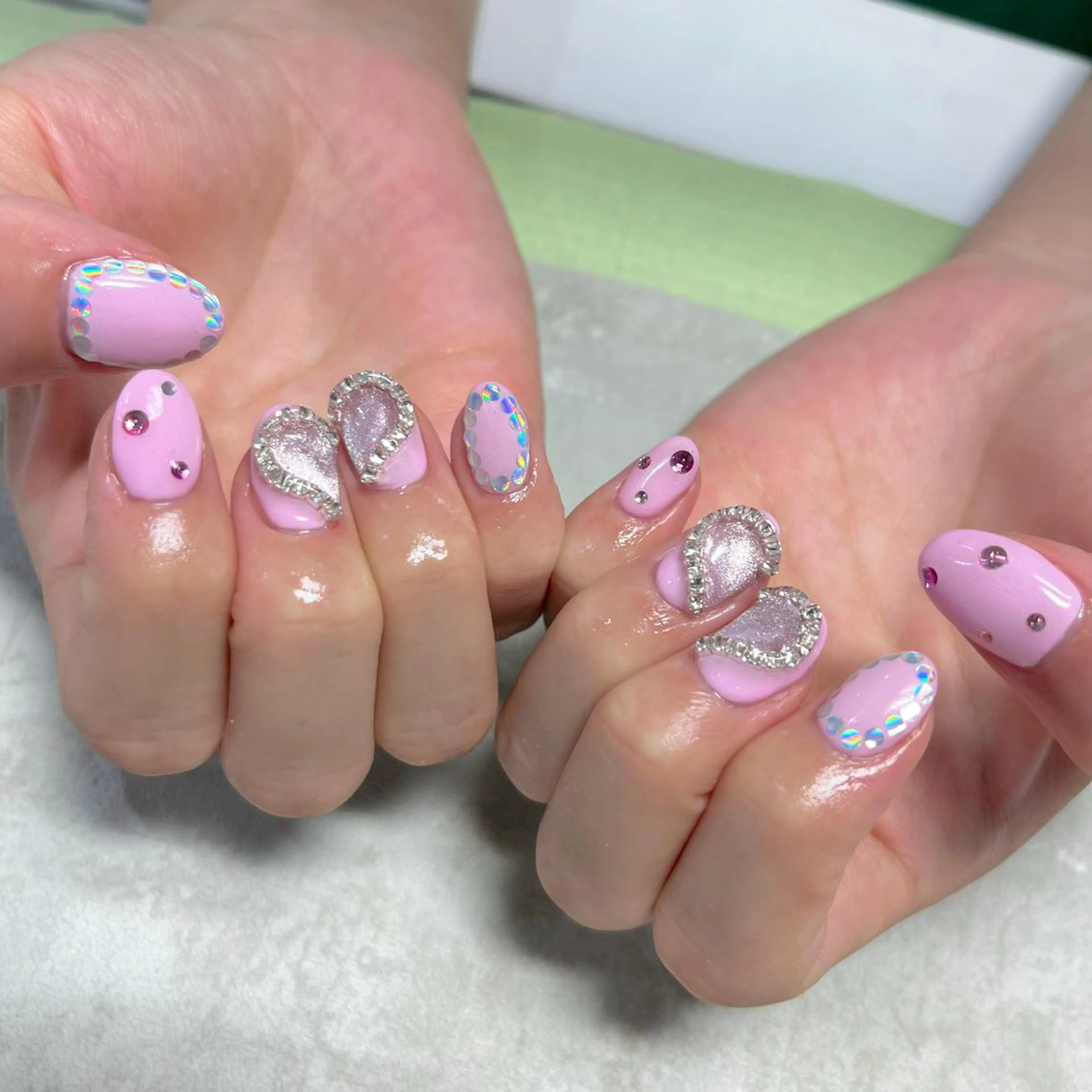 ネイル ハンドネイル Fairy 若月のネイルデザイン