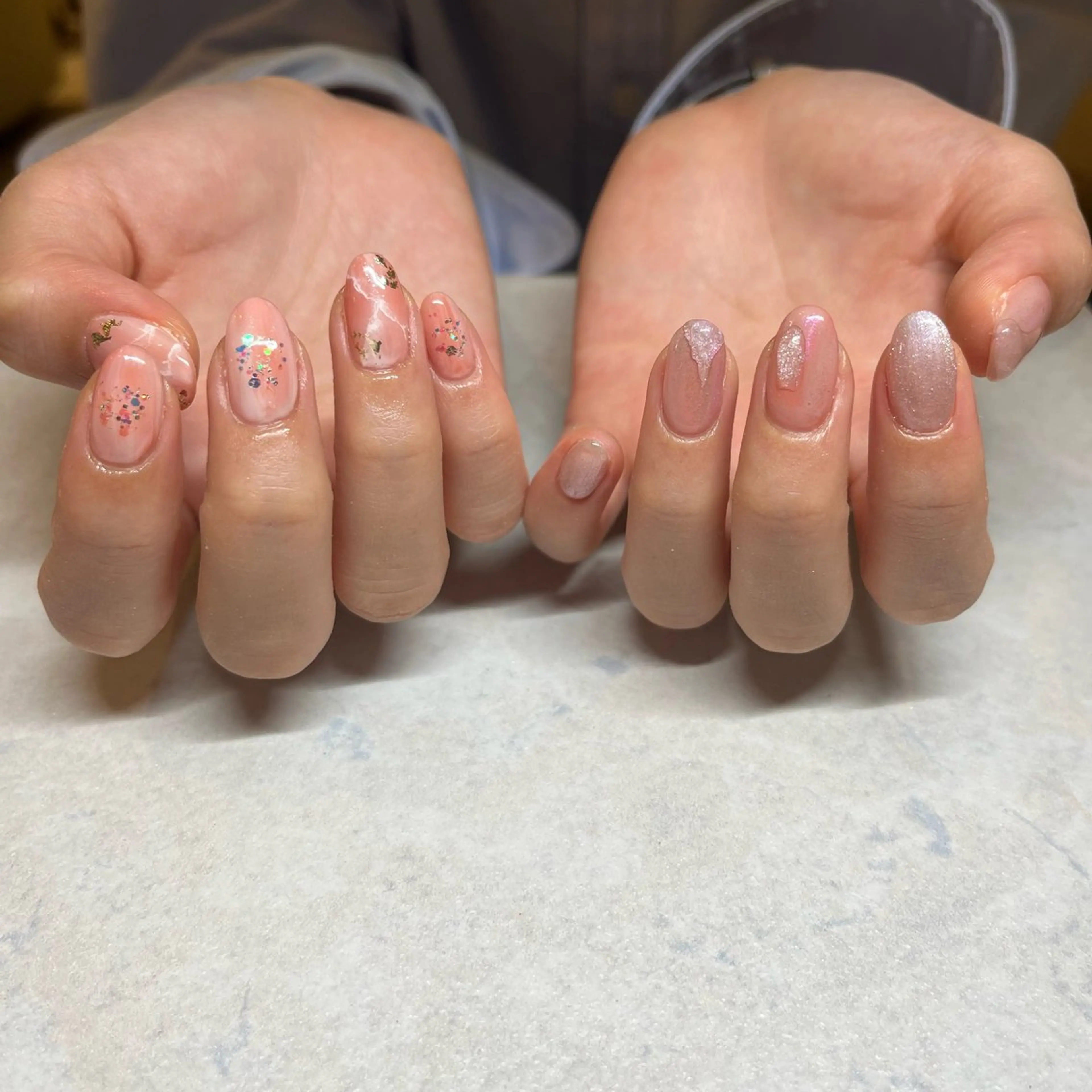 ネイル アートネイル ピンク Juri. nailsTOKYOのネイルデザイン