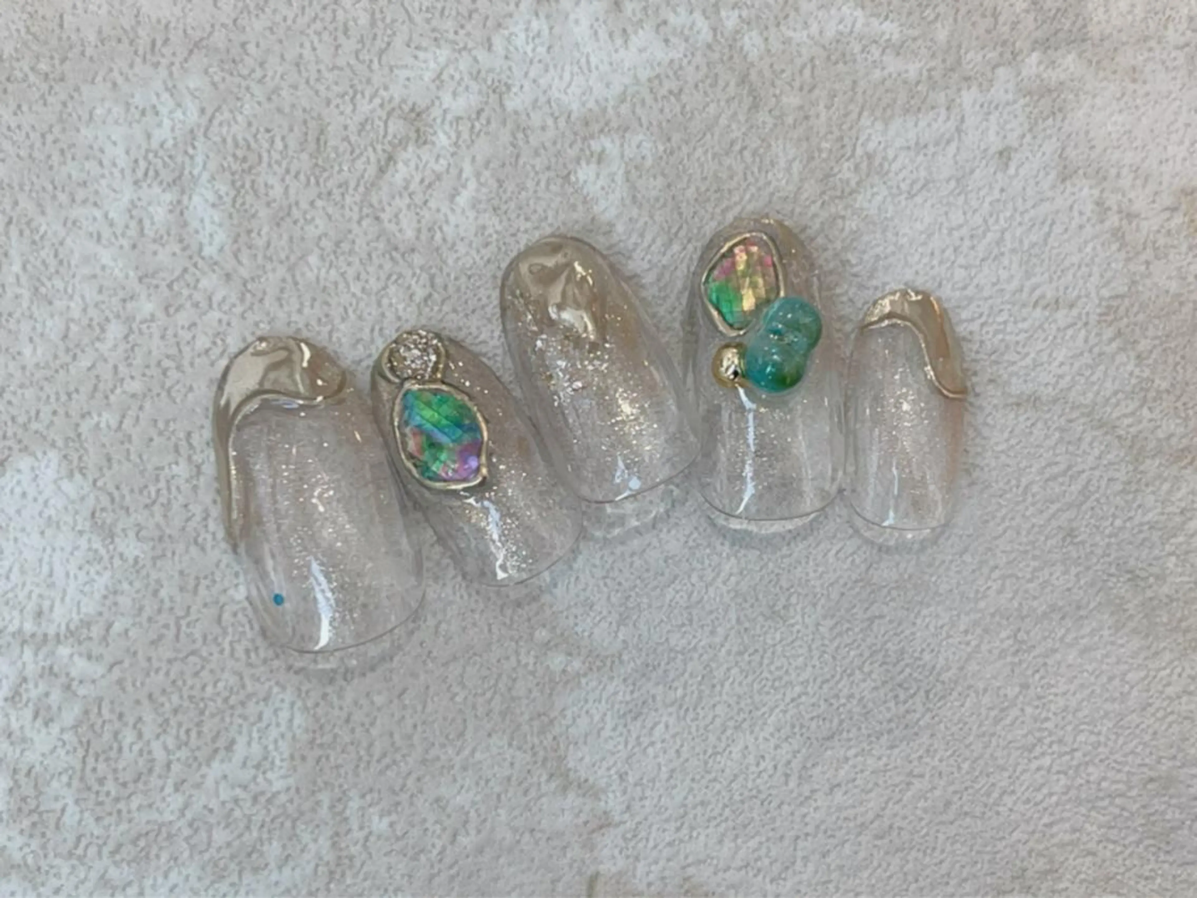 ネイル ゴールド ニュアンスネイル Nail Katoのネイルデザイン