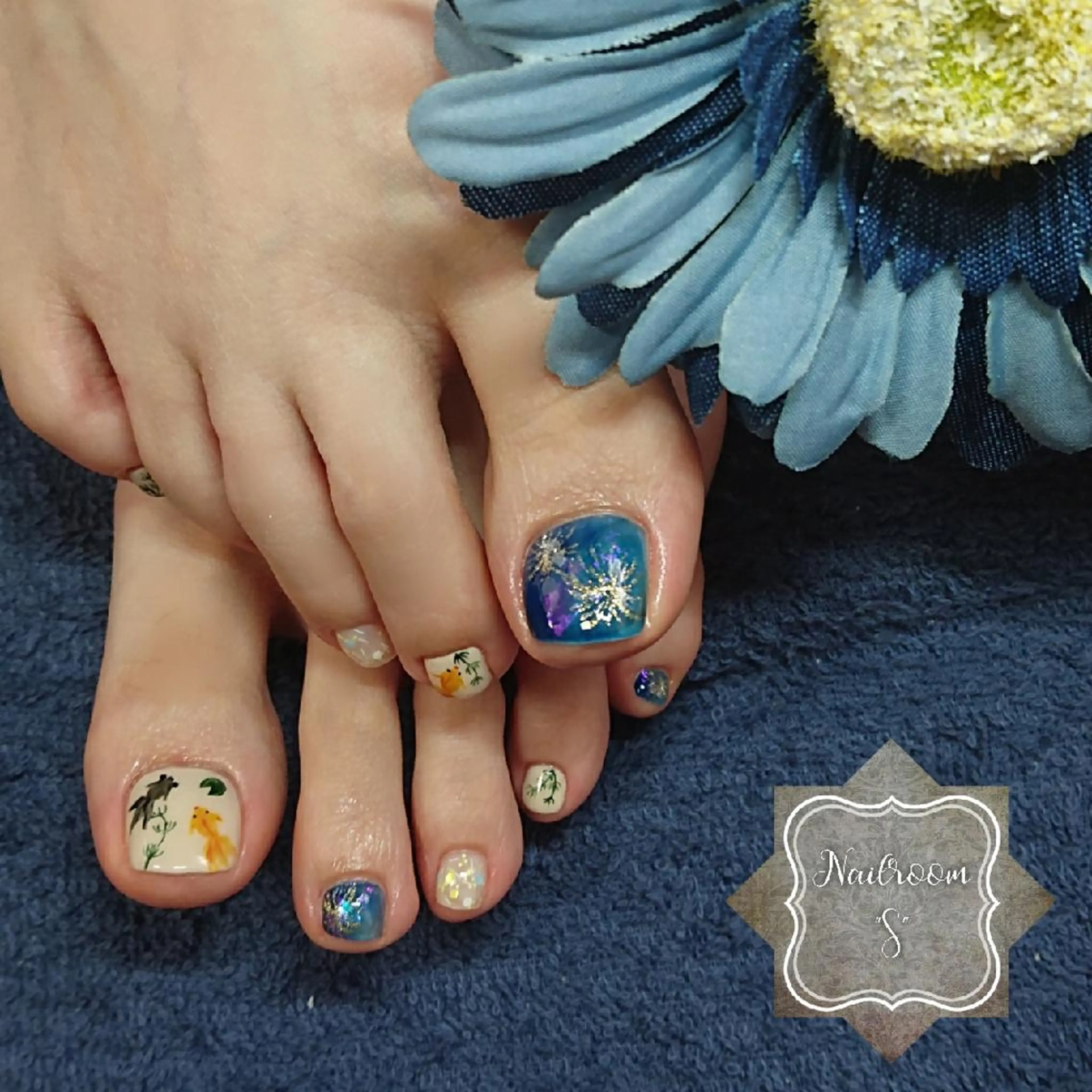 ネイル フットネイル Nail room  "S"  SAKAIのネイルデザイン