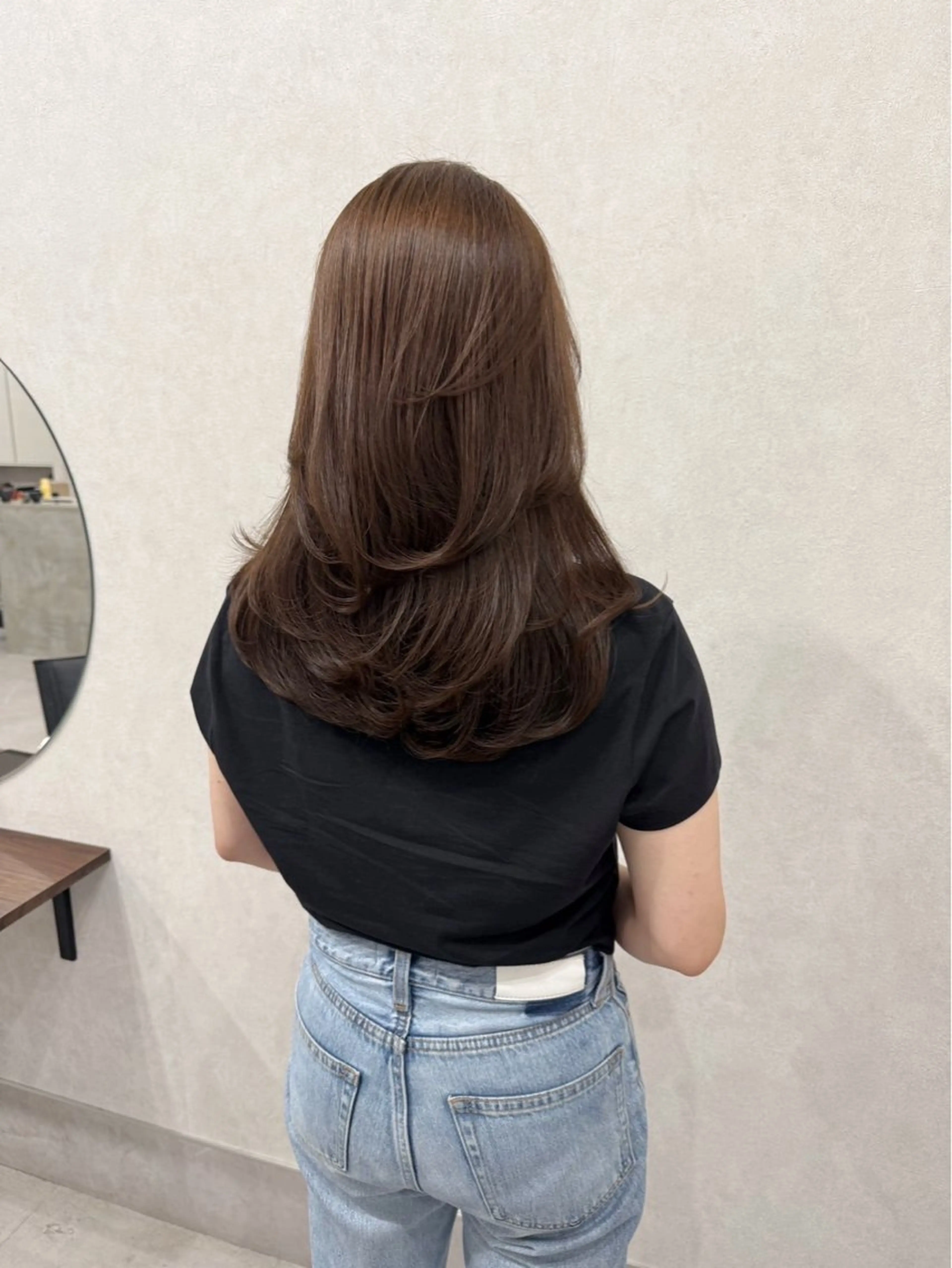 カット(レディース、鎖骨下限定)の写真