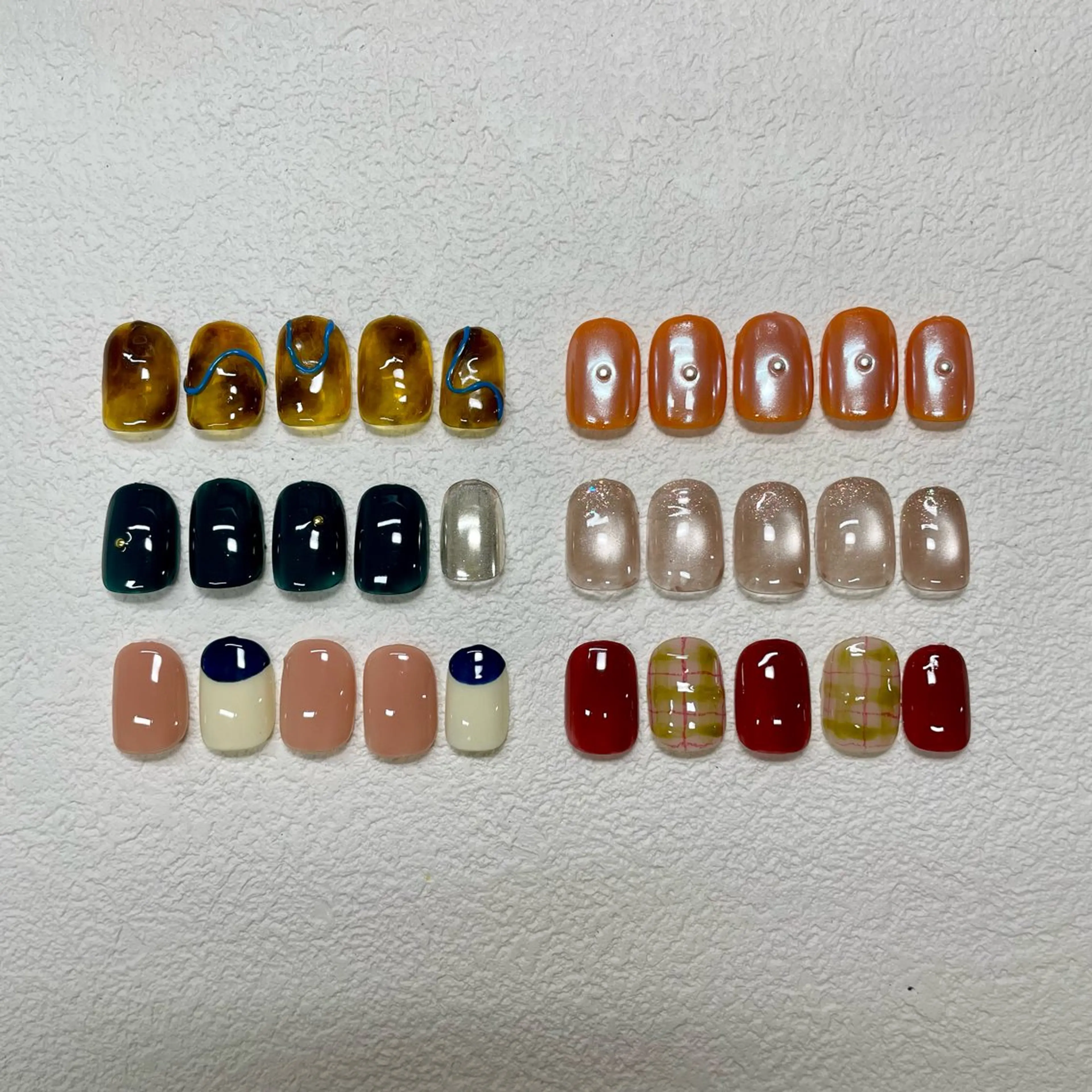 ネイルモデル【HAND】jrサンプルデザイン(カラー変更可能)※ご新規様付け替えオフ無料の写真