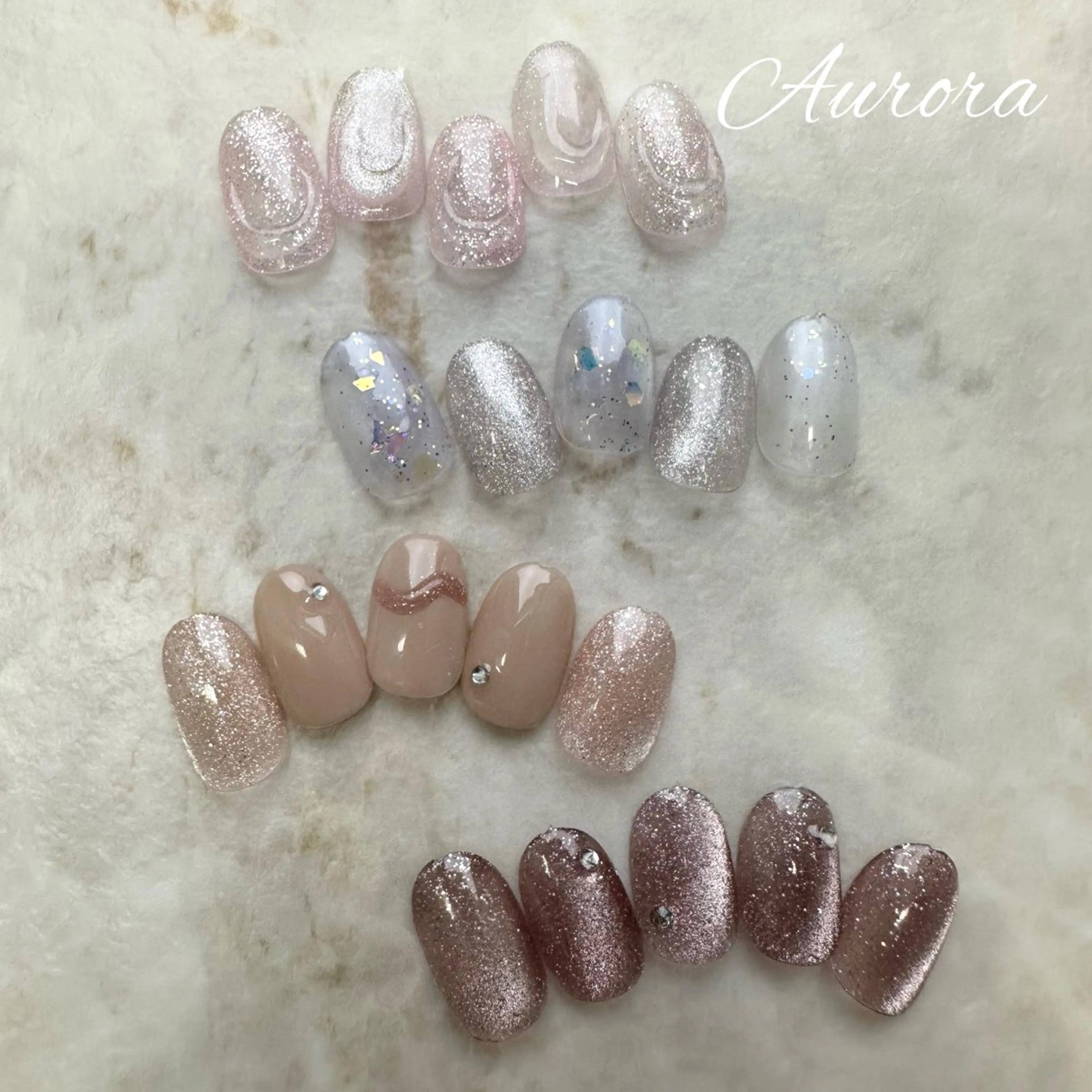 ネイル オフィスネイル Aurora所属・Aurora kayoのネイルデザイン