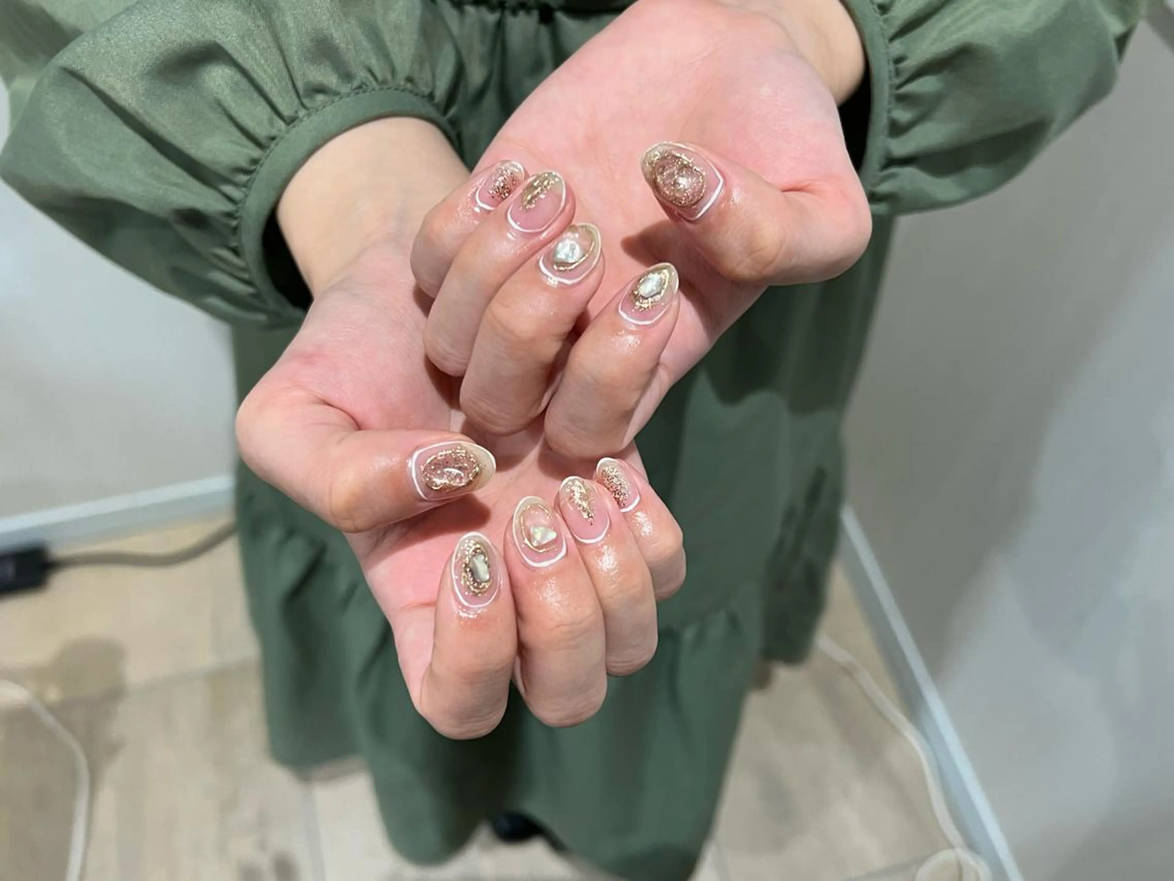 ネイル ハンドネイル 金田 純香のネイルデザイン