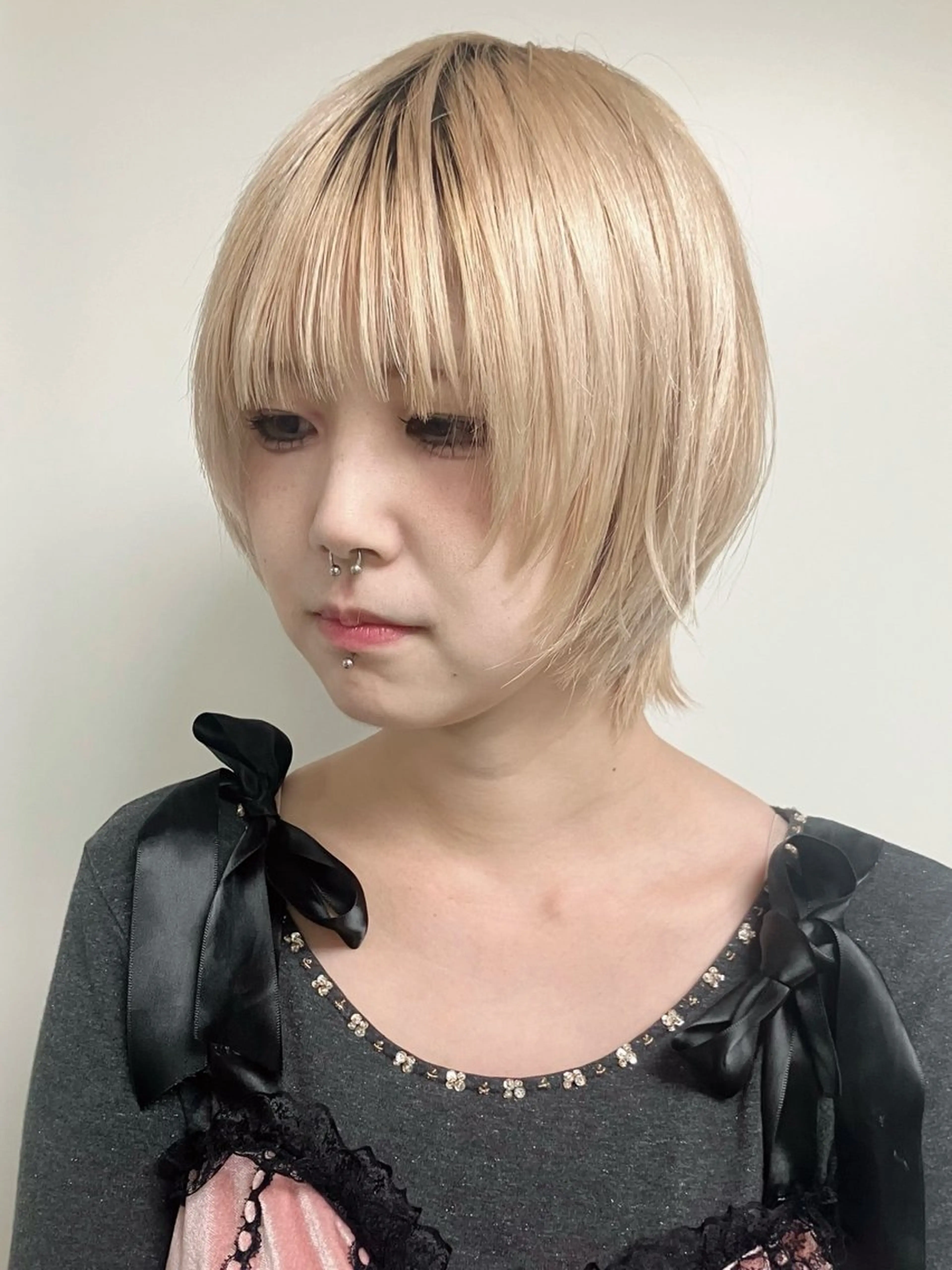 ショート ショートボブ ボブ レイヤーカット 似合わせカット ショートヘア moriofromlondon原宿本店所属・カットモデル🌈 fumikaのヘアスタイル