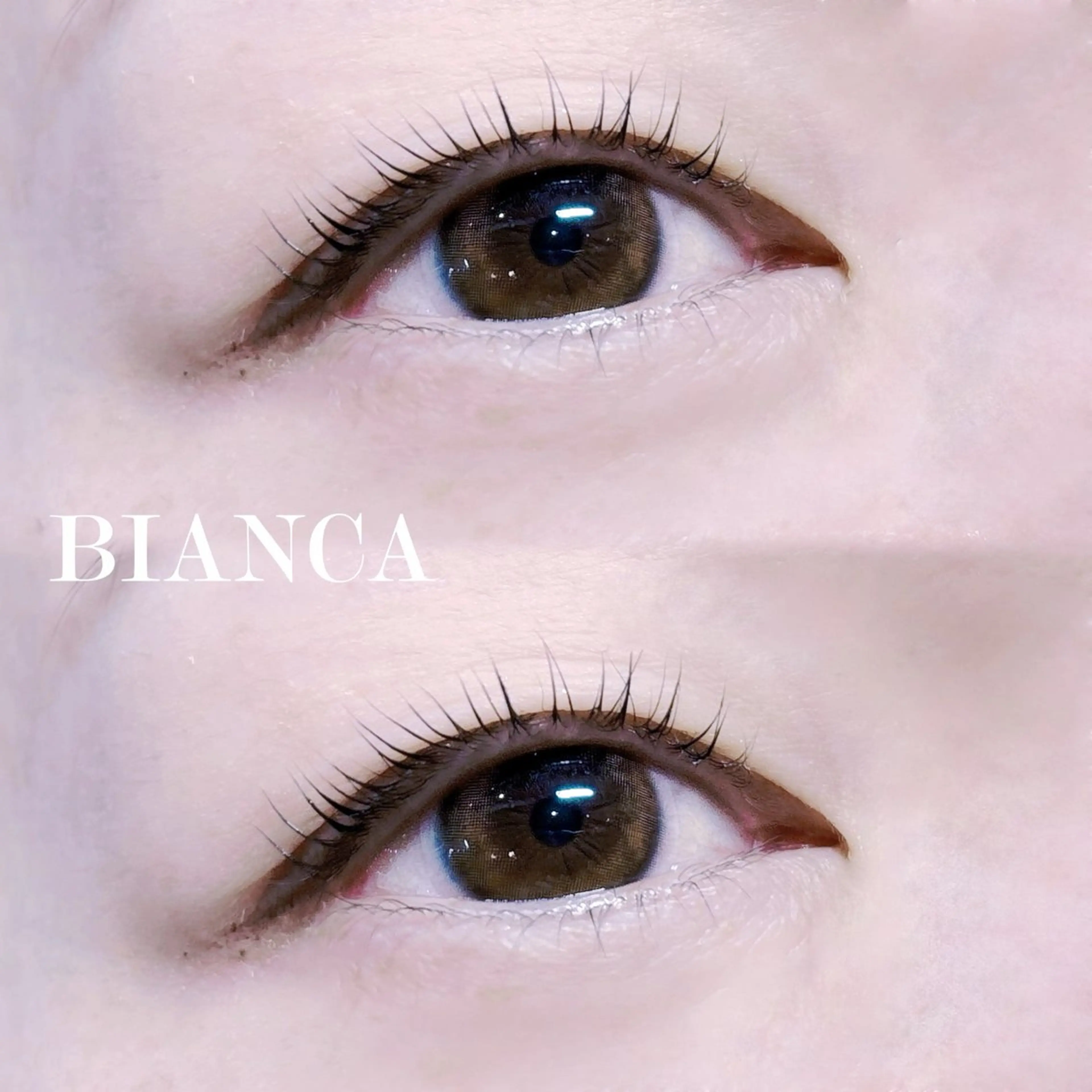 マツエク・マツパ まつげパーマ 一重×まつ毛パーマ マツパ Bianca 立川 Ishida🎀のマツエク・マツパデザイン