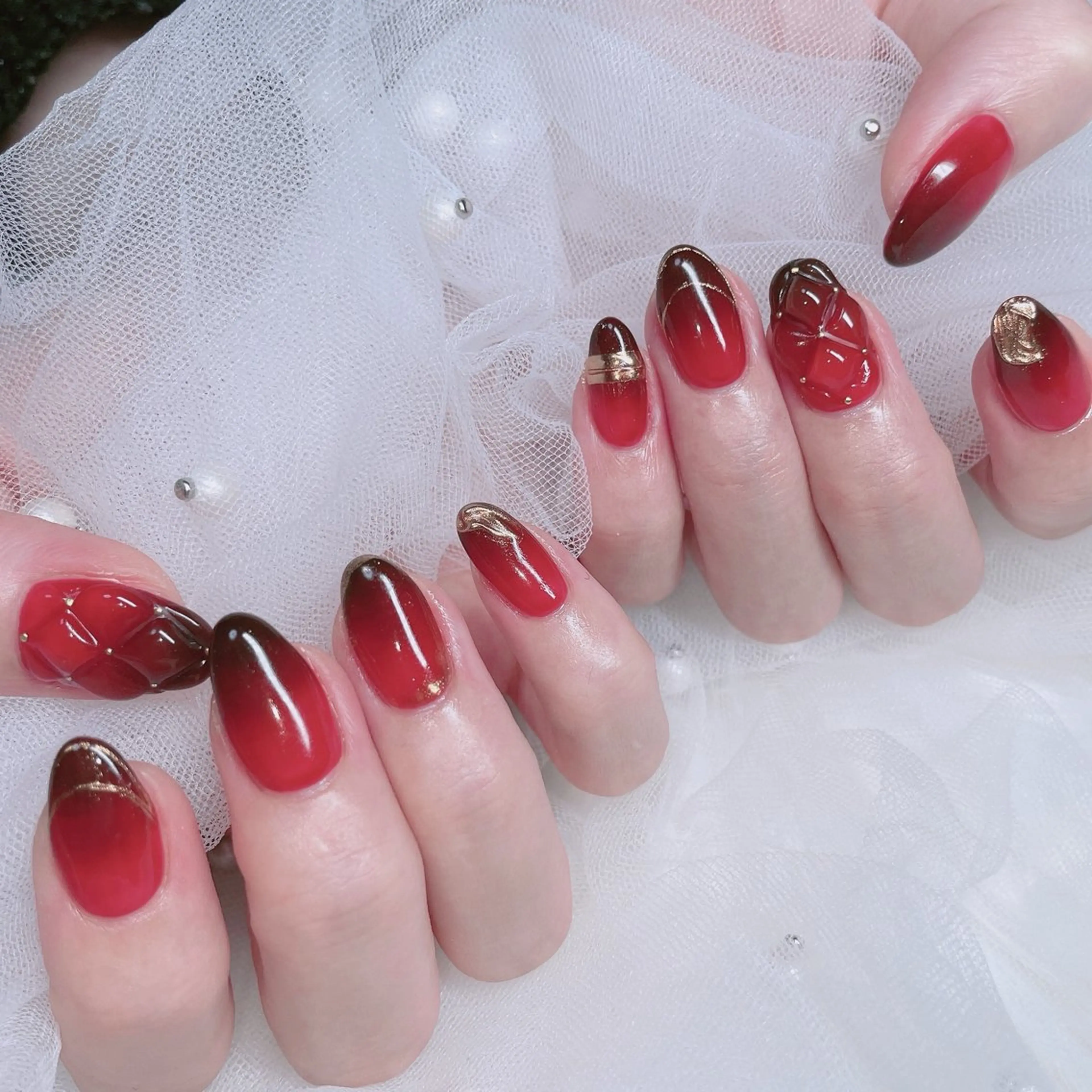 ネイル ハンドネイル Jeremy ♡ HARUKAのネイルデザイン