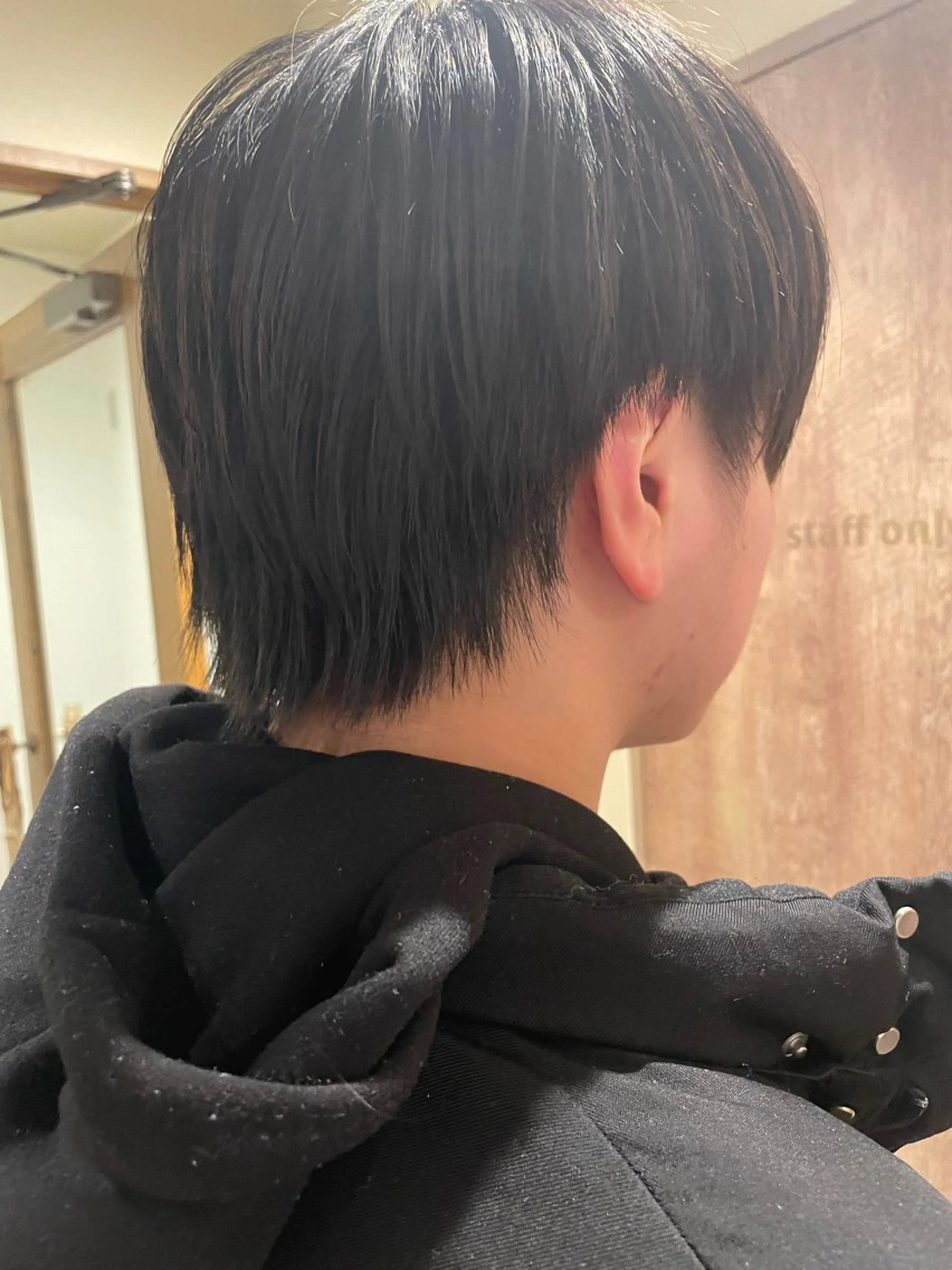 メンズ 山口里莉 /ブリーチカラーのヘアスタイル