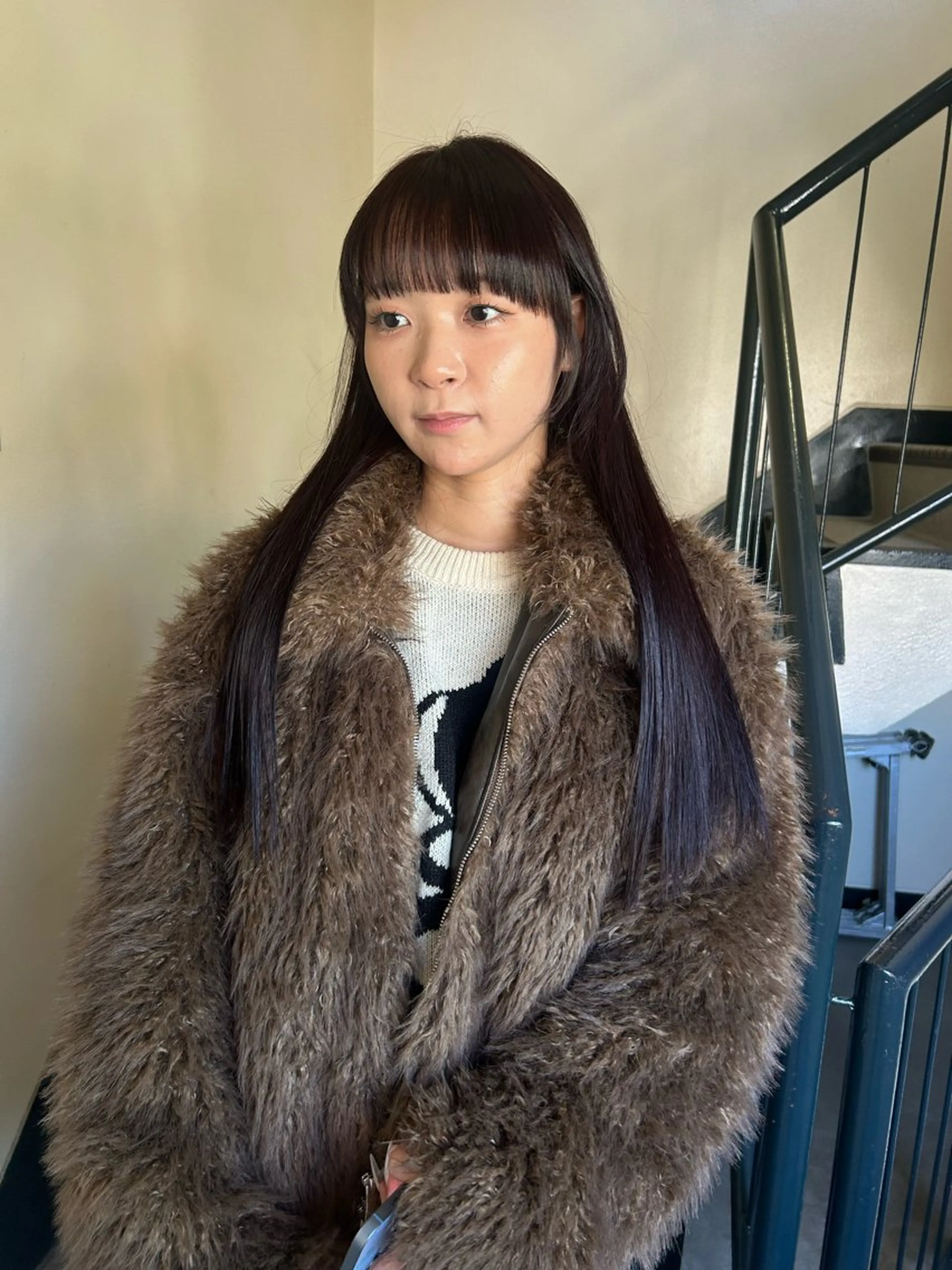 ロング カラー レイヤーカット カット ヘアカラー トリートメント ☕️結【suii.】 ボブ/ヘアセット☕️のヘアスタイル