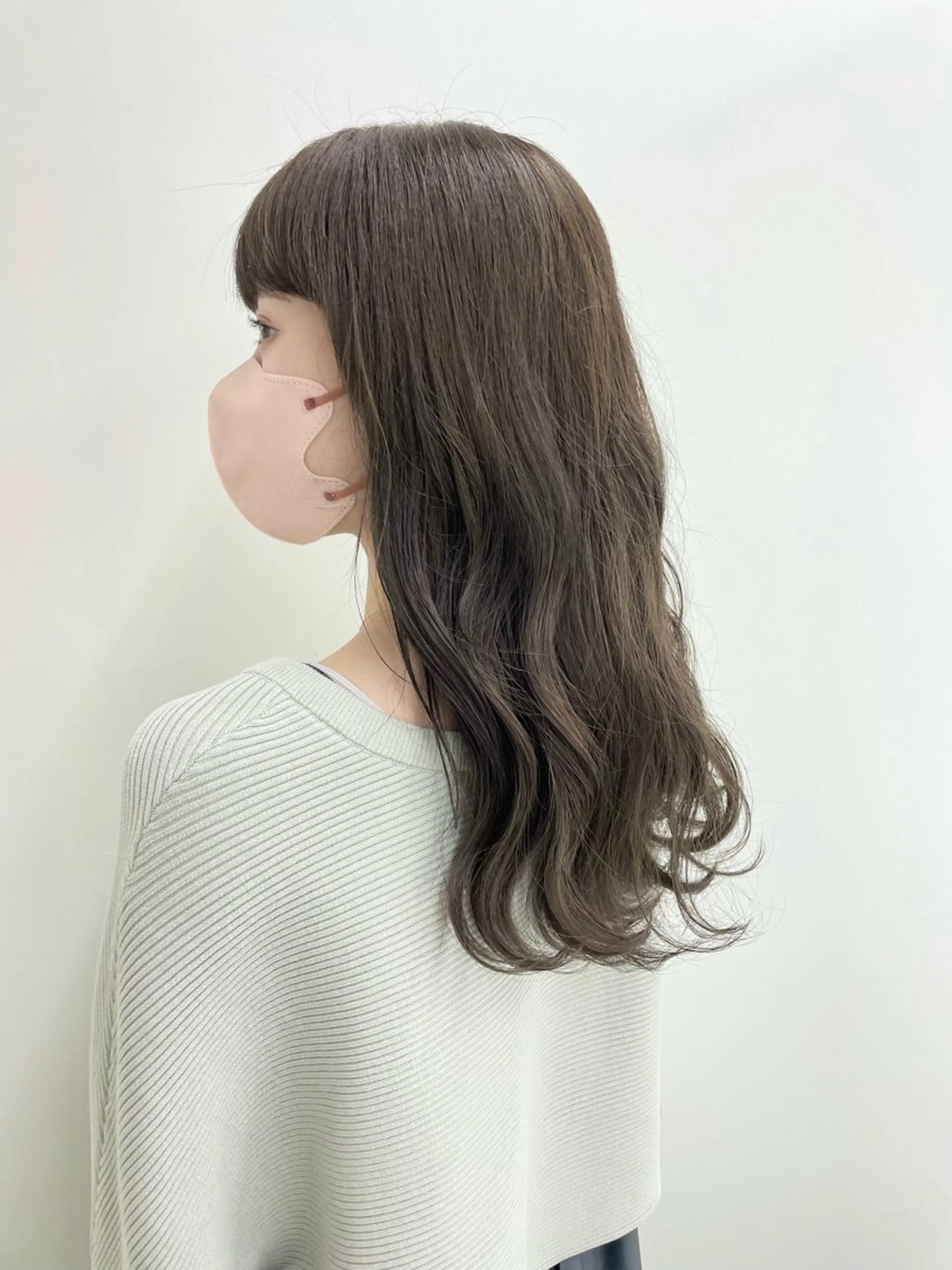 セミロング カラー ヘアカラー トリートメント 《Zina札幌大通》 Hinanoのヘアスタイル