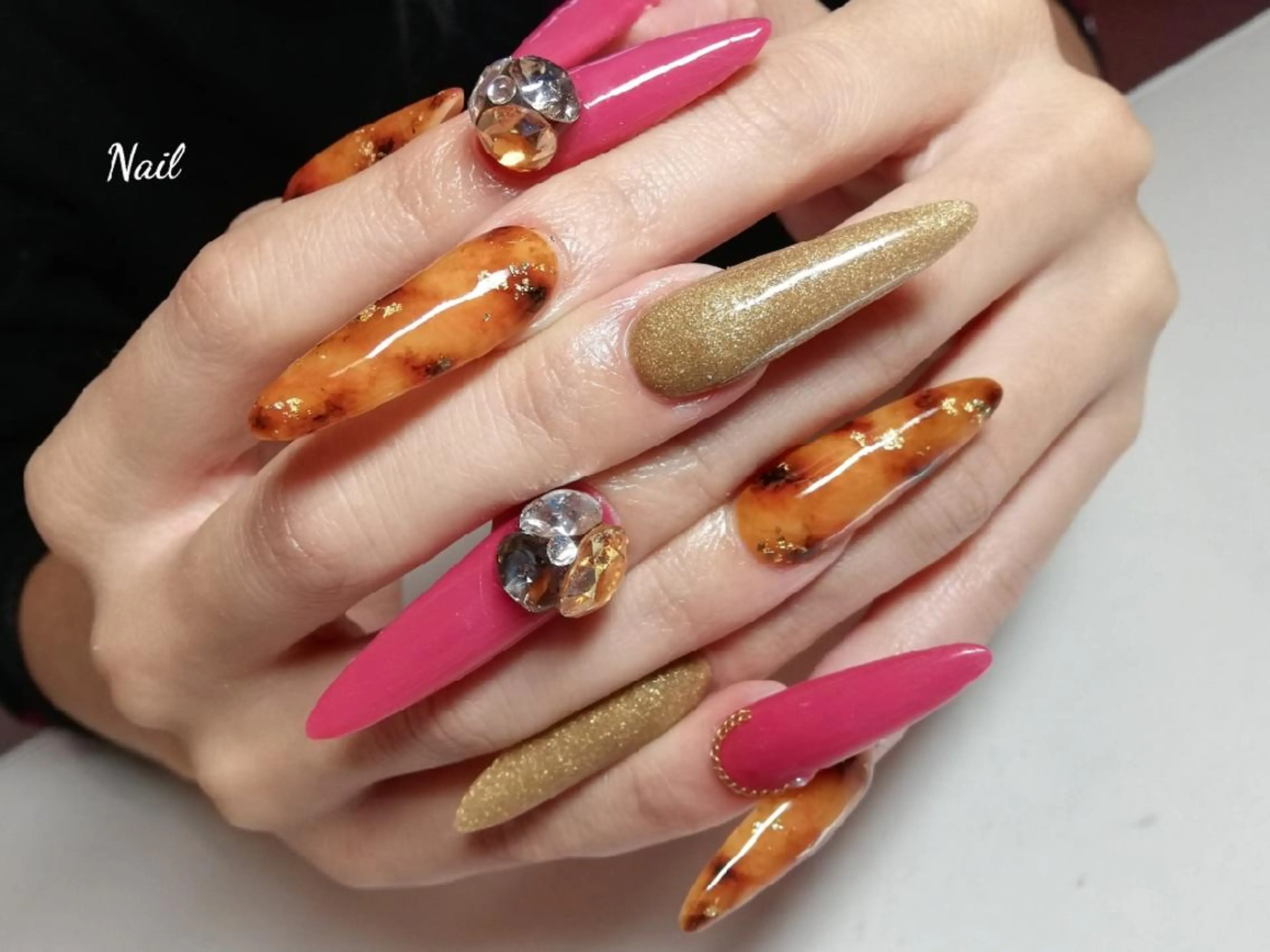 ネイル ロング BlissNail ブリスネイルのネイルデザイン