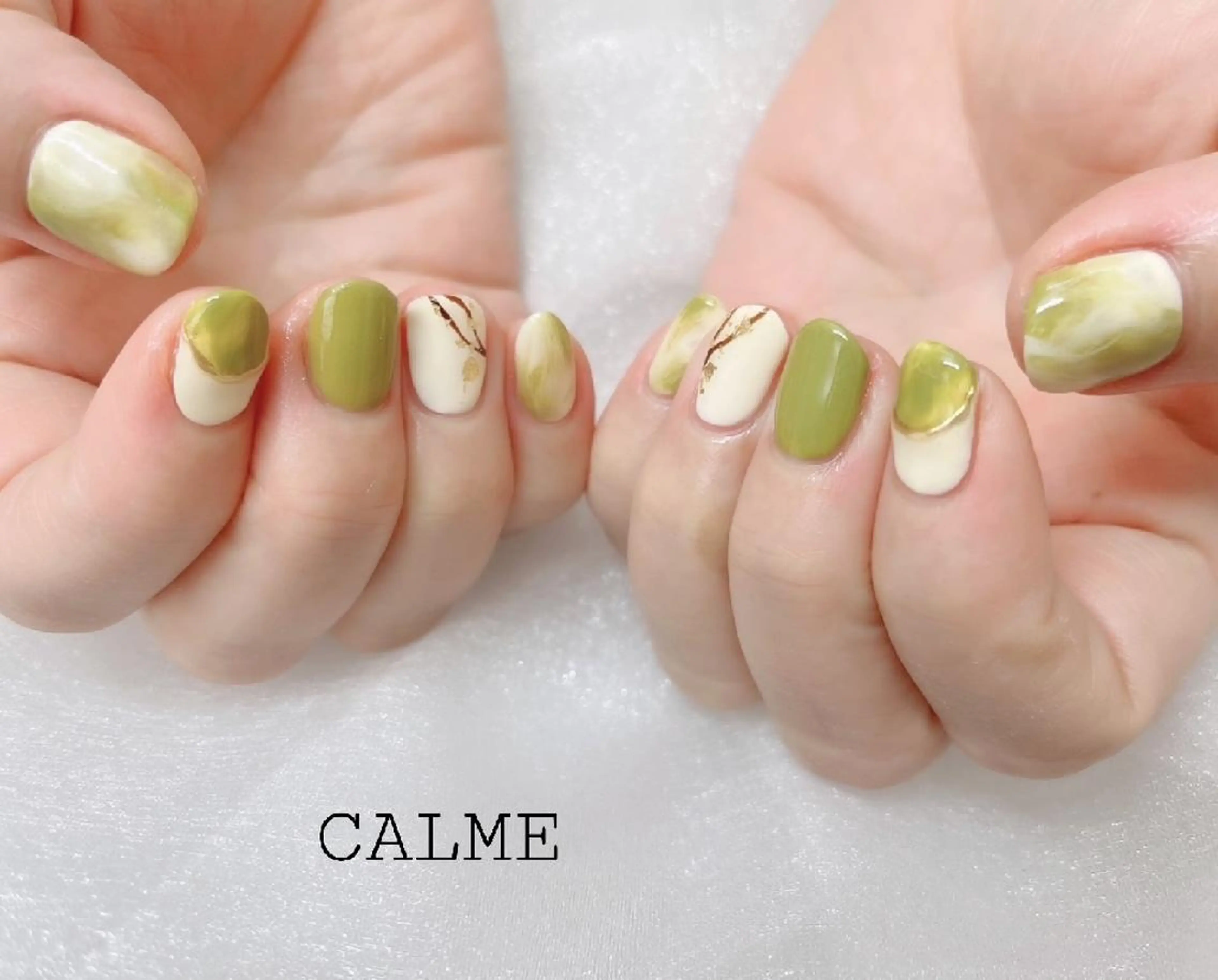 ネイル ハンドネイル CALME ♡のネイルデザイン