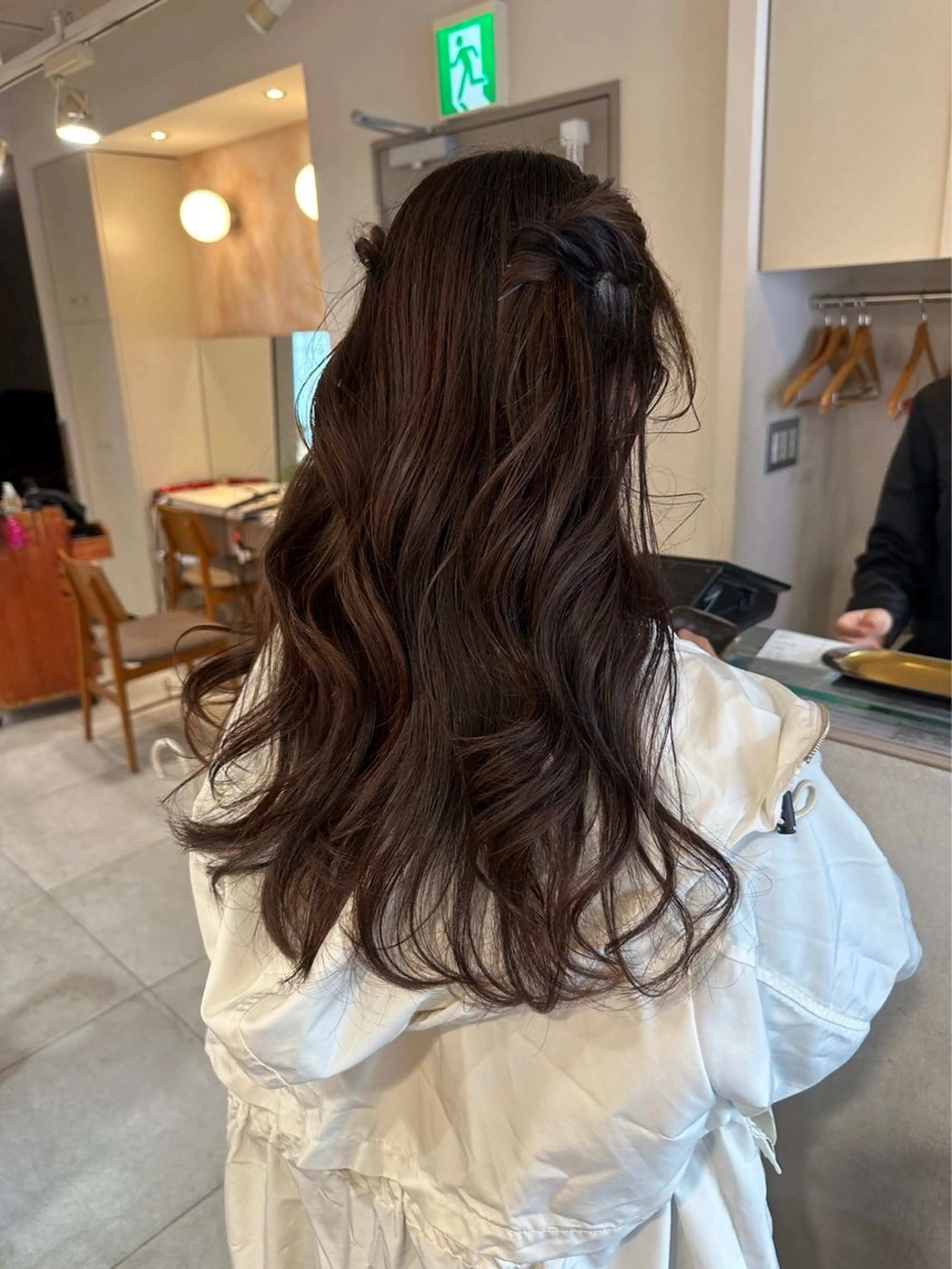 ロング カラー ヘアアレンジ 💎wakaba💎 モデル募集中のヘアスタイル