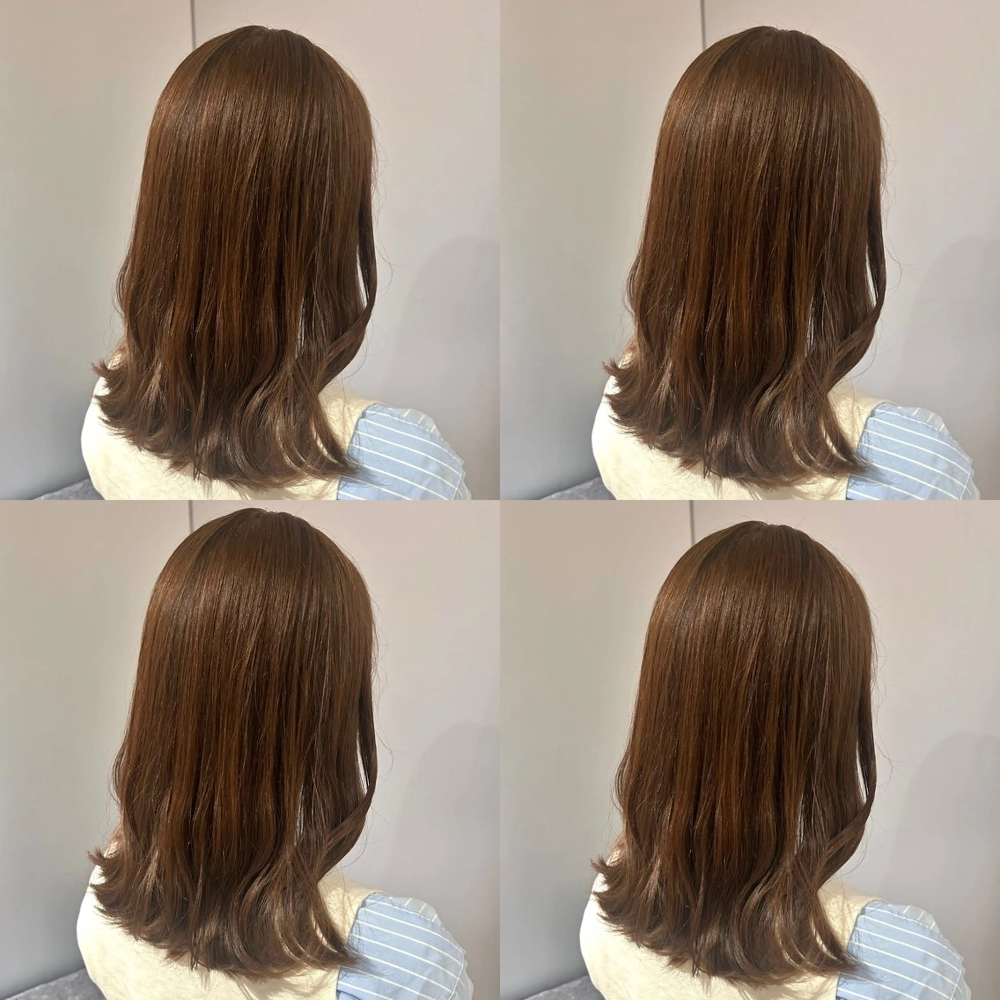 ロング カラー ベージュカラー オリーブベージュ 髪質改善 カット ヘアカラー トリートメント 韓国レイヤー ×髪質改善✨純大のヘアスタイル