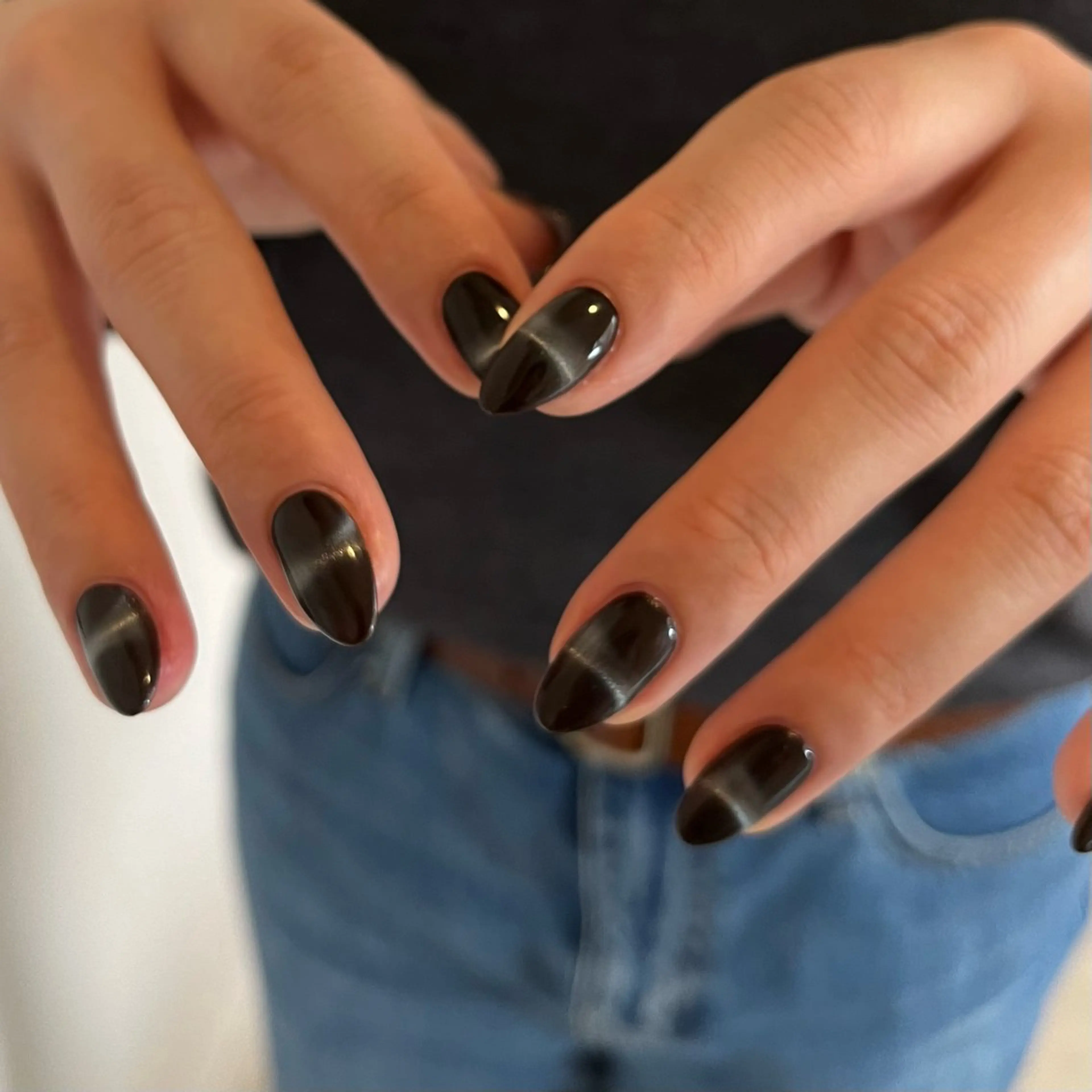 ネイル マグネットネイル ハンドネイル people所属・luster shihoのネイルデザイン