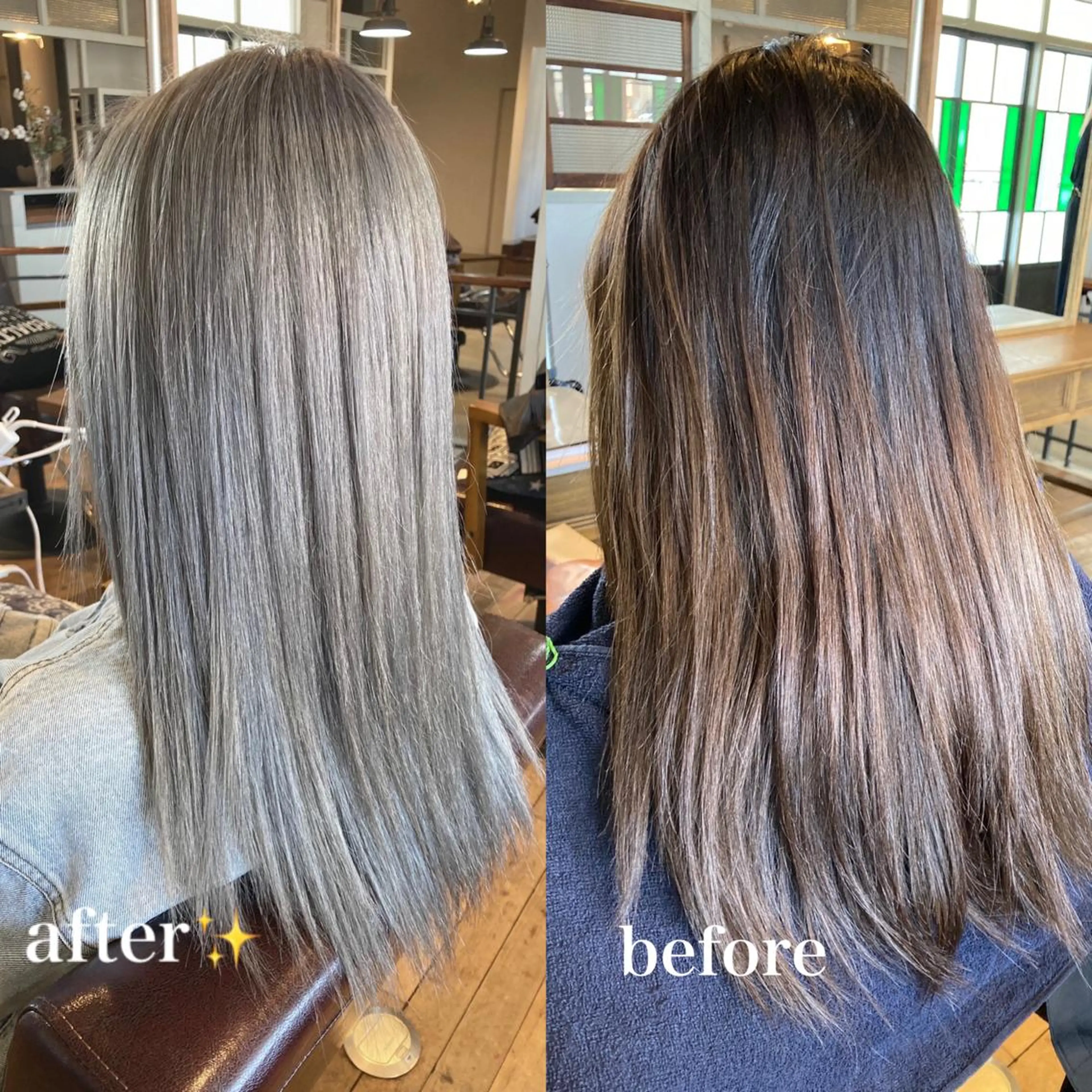 ロング タカツド ユウキのヘアスタイル