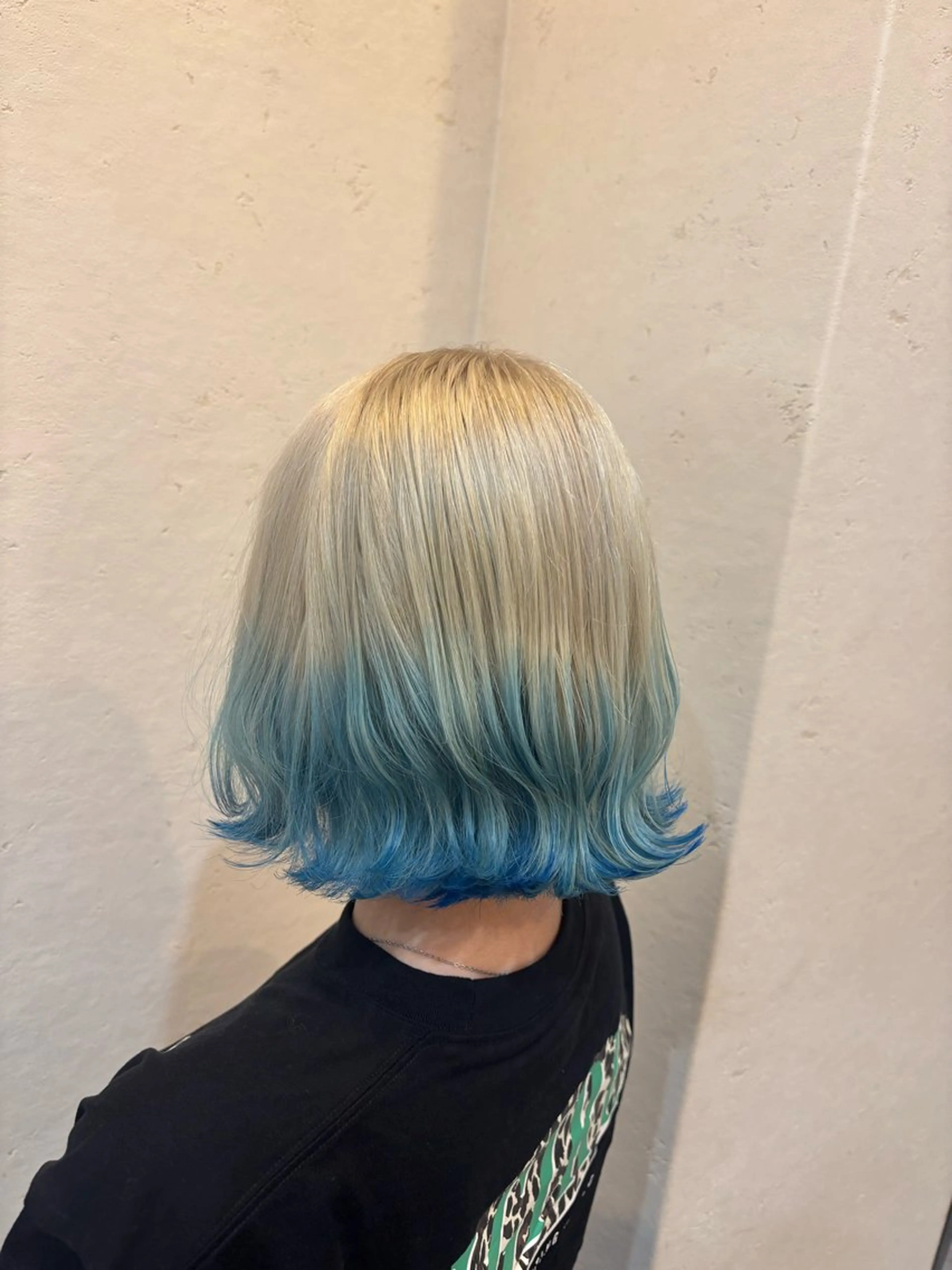 ショート カラー ブリーチ デザインカラー グラデーションカラー ヘアカラー GO TODAY SHAiRE SALON横浜店所属・ブリーチ/個室サロン /横浜駅/金光秀斗のヘアスタイル